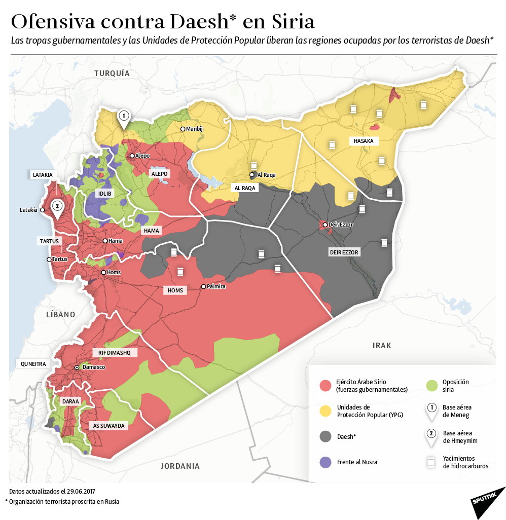 Cómo Siria se libera de los terroristas de Daesh Cómo Siria se libera de los terroristas de Daesh - Sputnik Mundo
