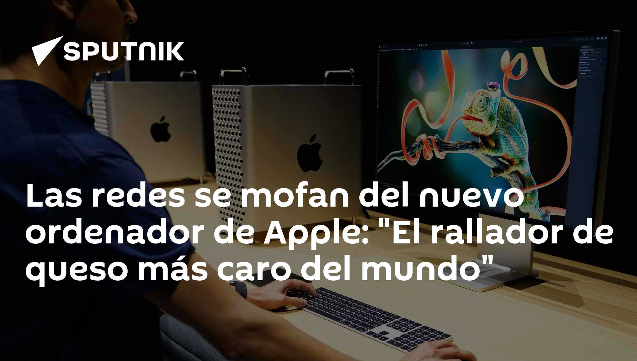 Las redes se mofan del nuevo ordenador de Apple: 