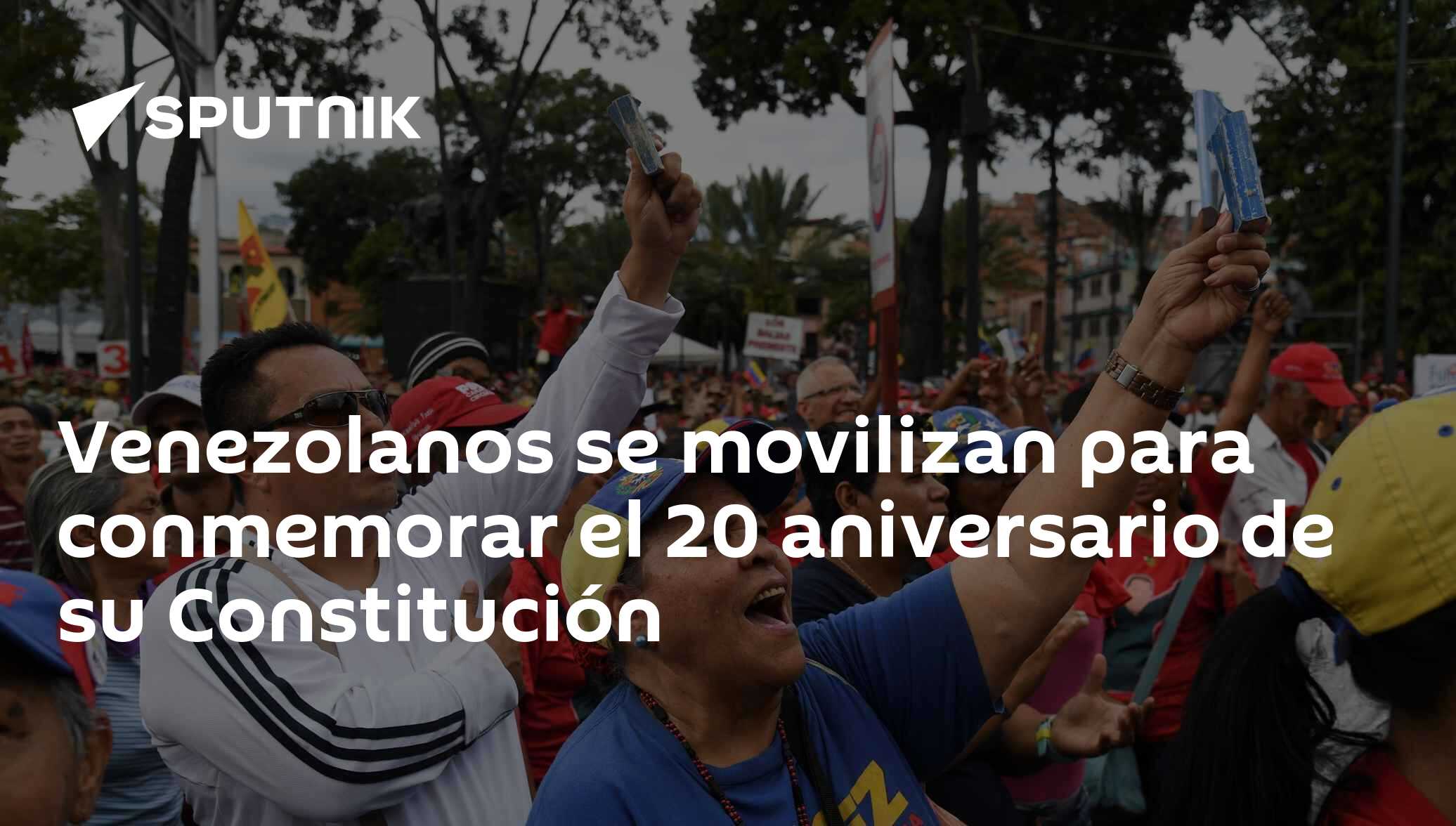 Venezolanos se movilizan para conmemorar el 20 aniversario de su ...