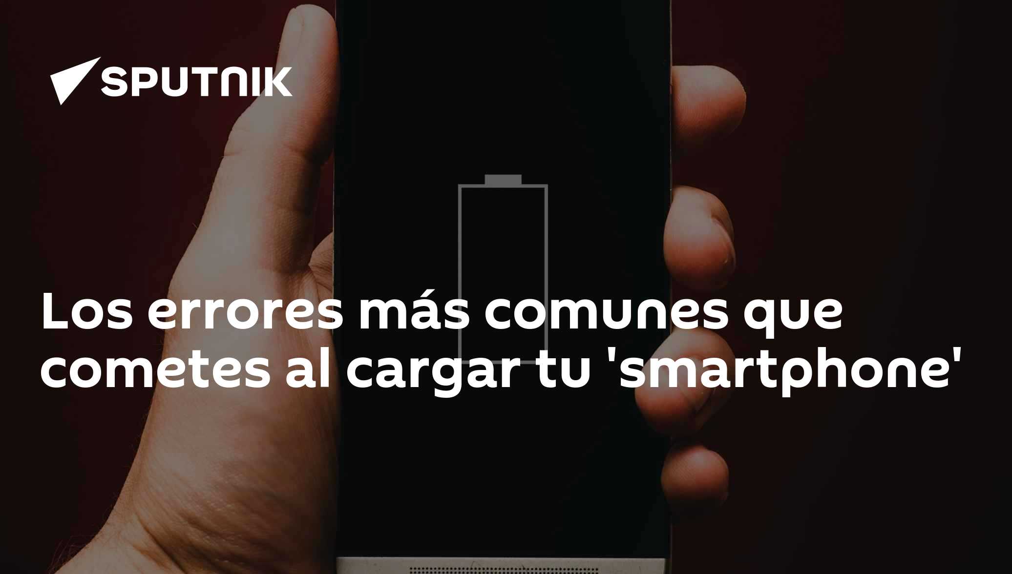 Los errores más comunes que cometes al cargar tu 'smartphone' - 03.08. ...