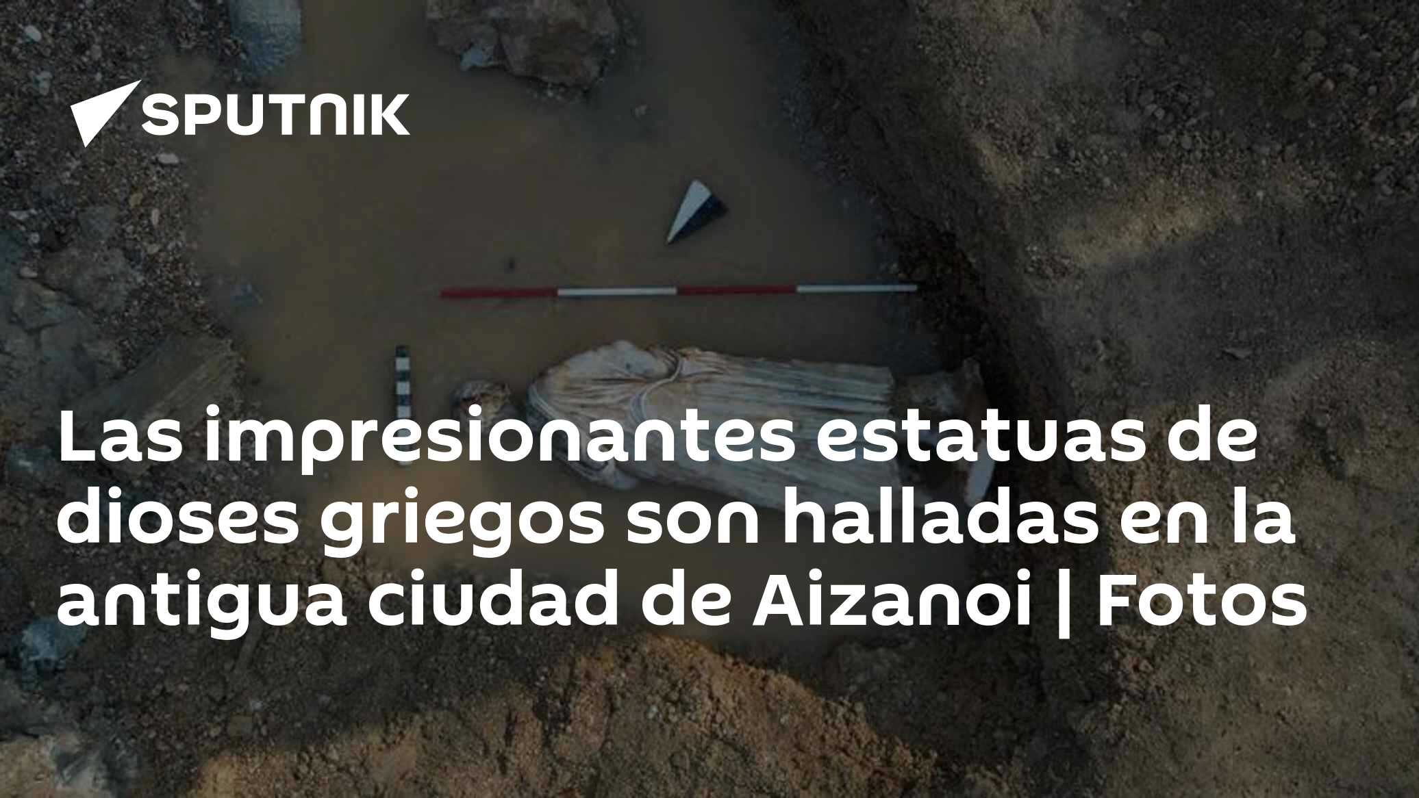 Las impresionantes estatuas de dioses griegos son halladas en la ...