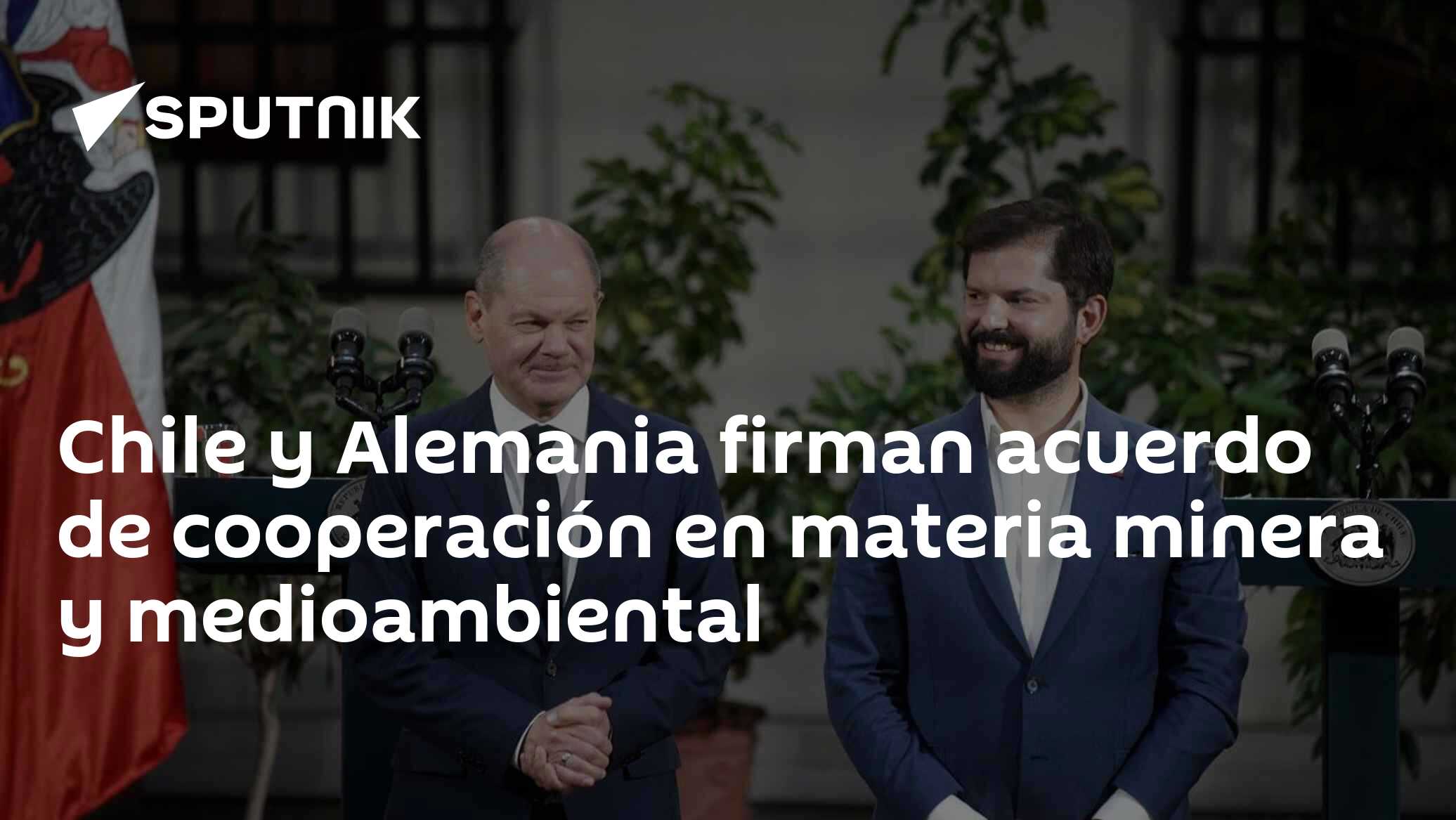Chile y Alemania firman acuerdo de cooperación en materia minera y ...