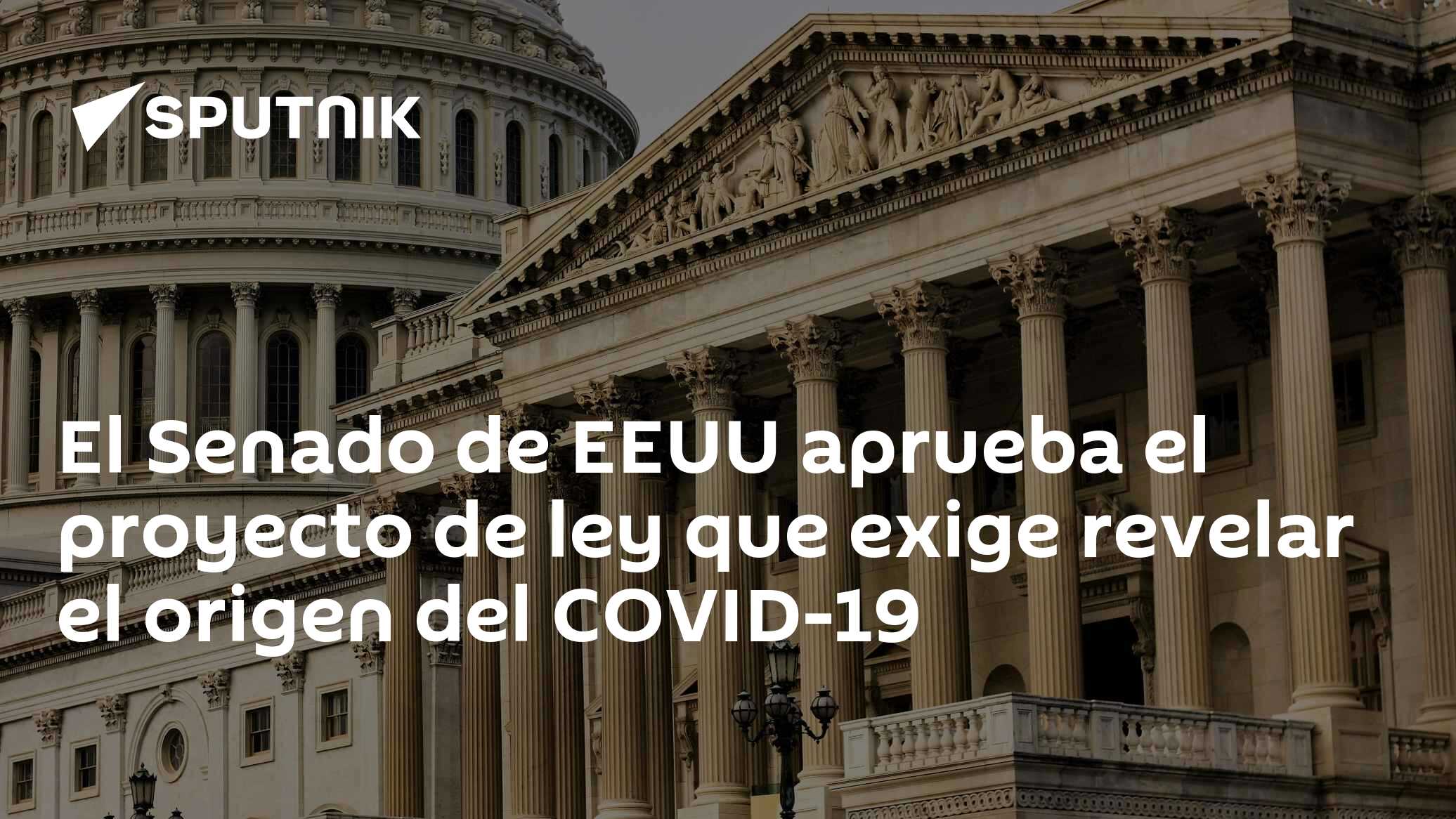 El Senado de EEUU aprueba el proyecto de ley que exige revelar el ...