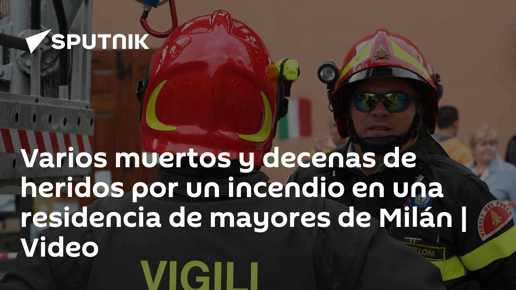 Varios muertos y decenas de heridos por un incendio en una residencia ...