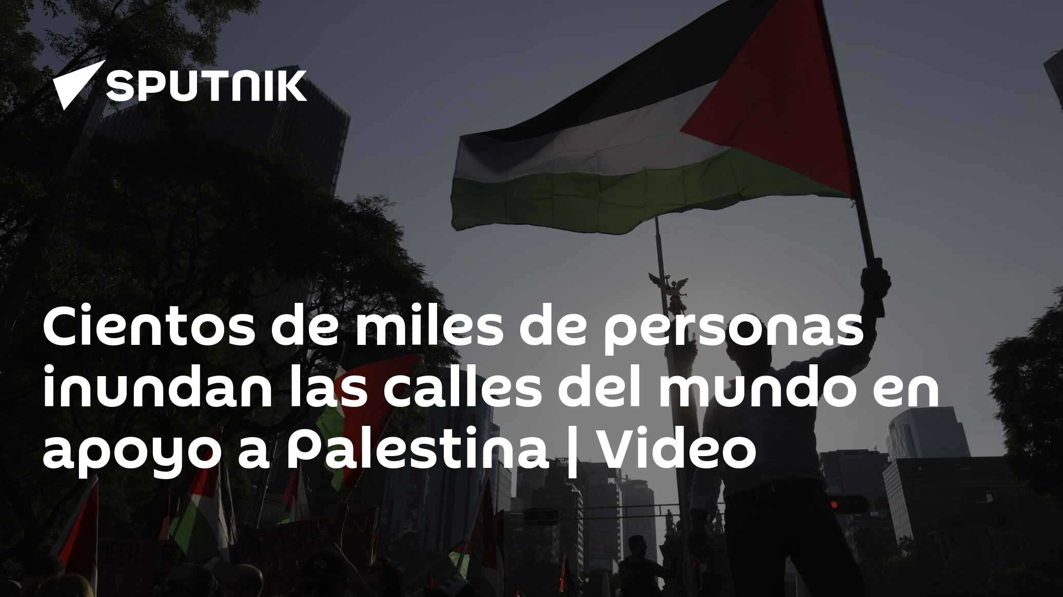 Cientos de miles de personas inundan las calles del mundo en apoyo a ...
