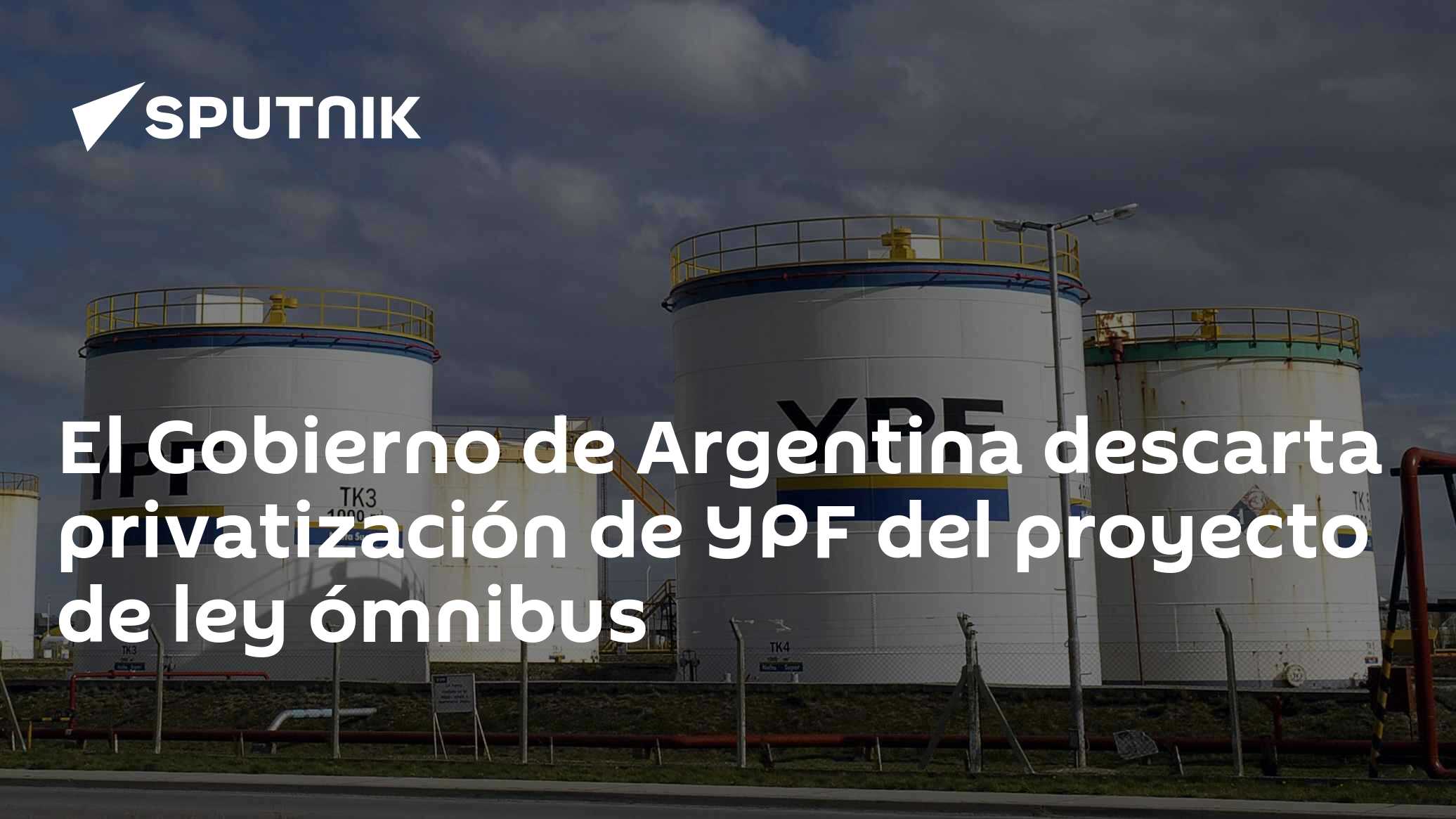 El Gobierno de Argentina descarta privatización de YPF del proyecto de ...