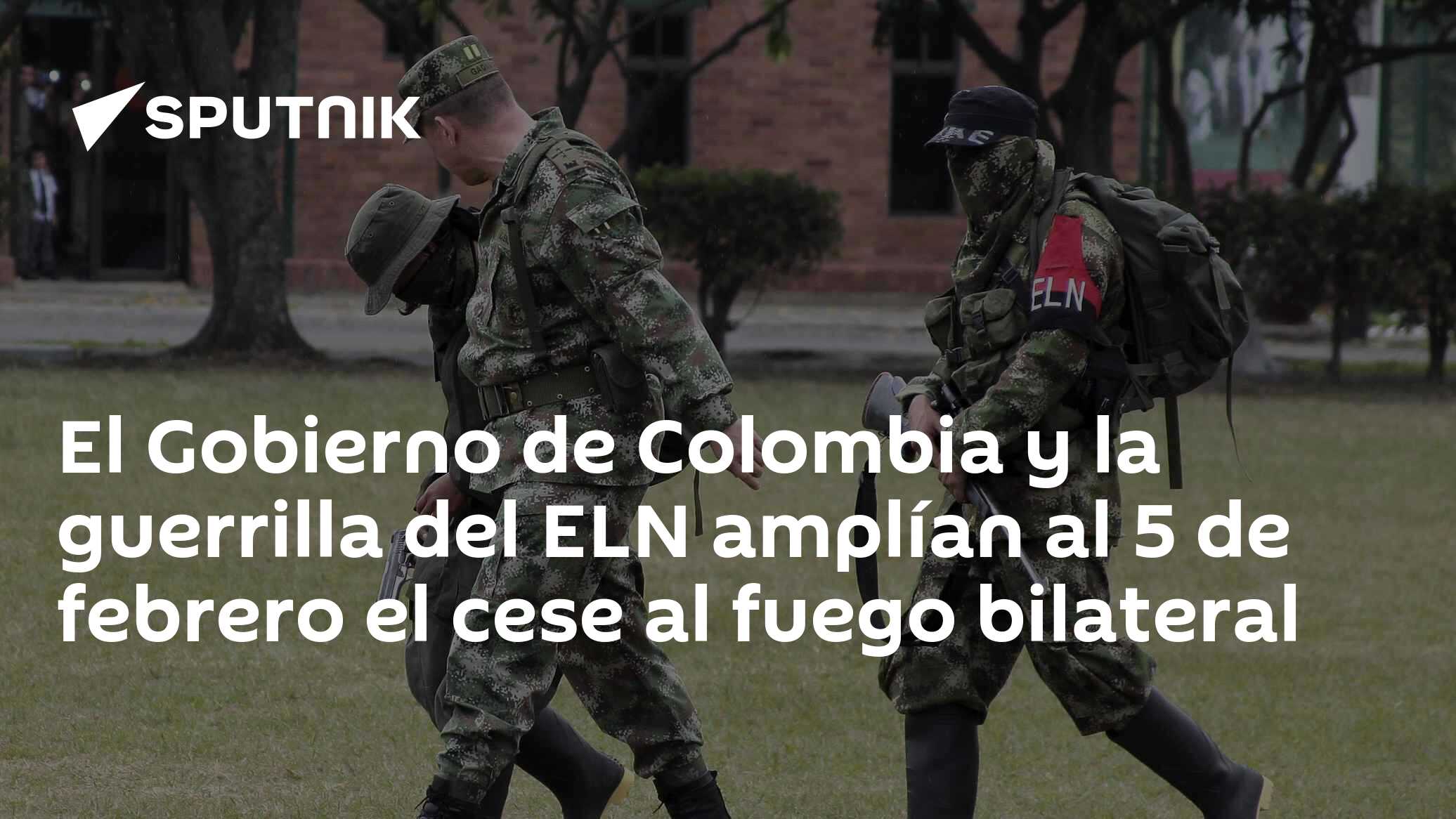 El Gobierno de Colombia y la guerrilla del ELN amplían al 5 de febrero ...