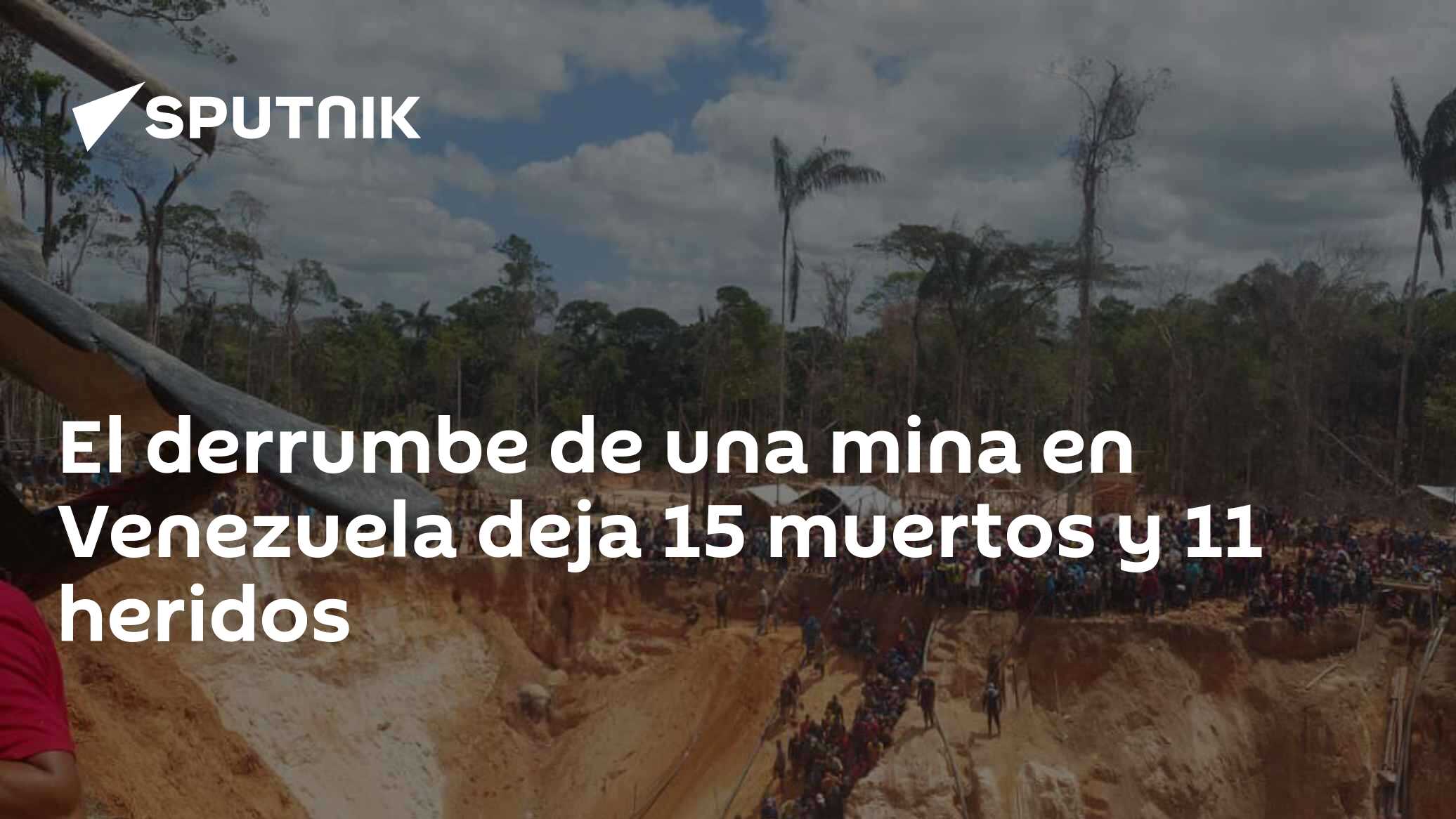 El derrumbe de una mina en Venezuela deja 15 muertos y 11 heridos - 22. ...