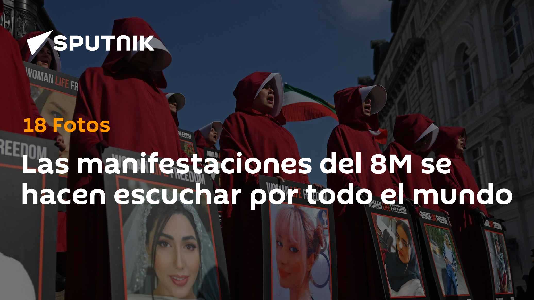 Las manifestaciones del 8M se hacen escuchar por todo el mundo - 08.03. ...