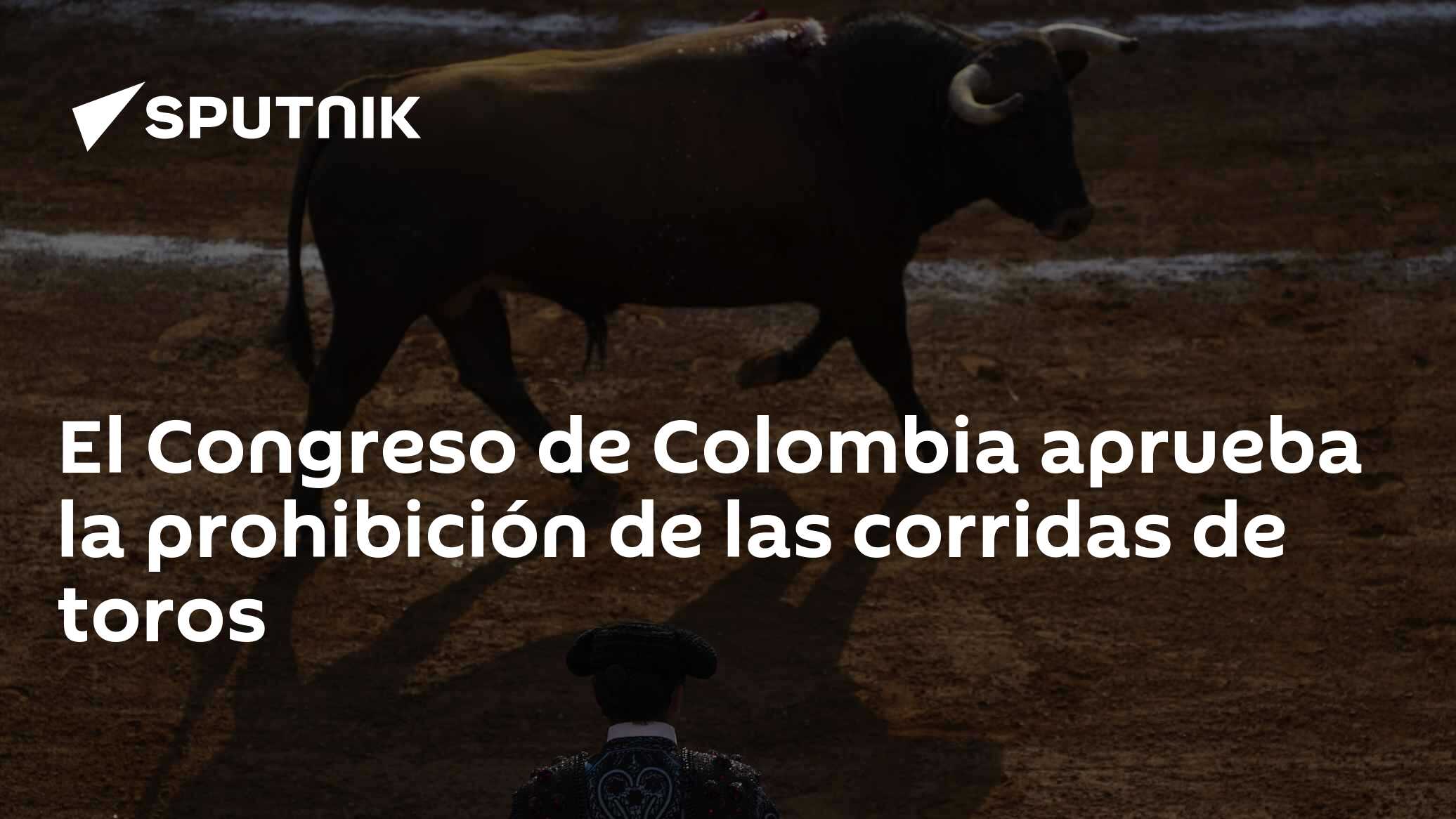 El Congreso de Colombia aprueba la prohibición de las corridas de toros ...