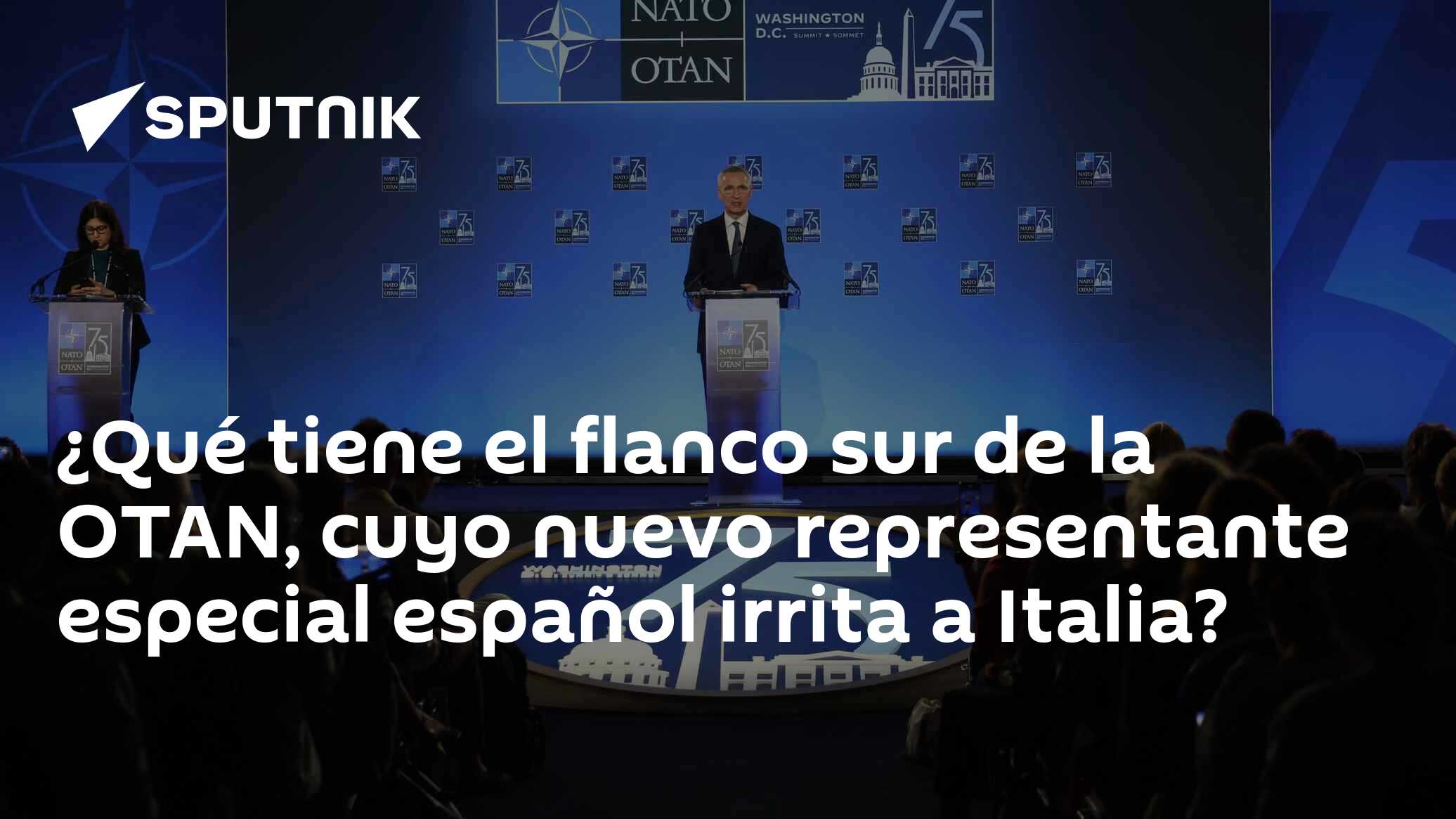 ¿Qué tiene el flanco sur de la OTAN, cuyo nuevo representante especial ...