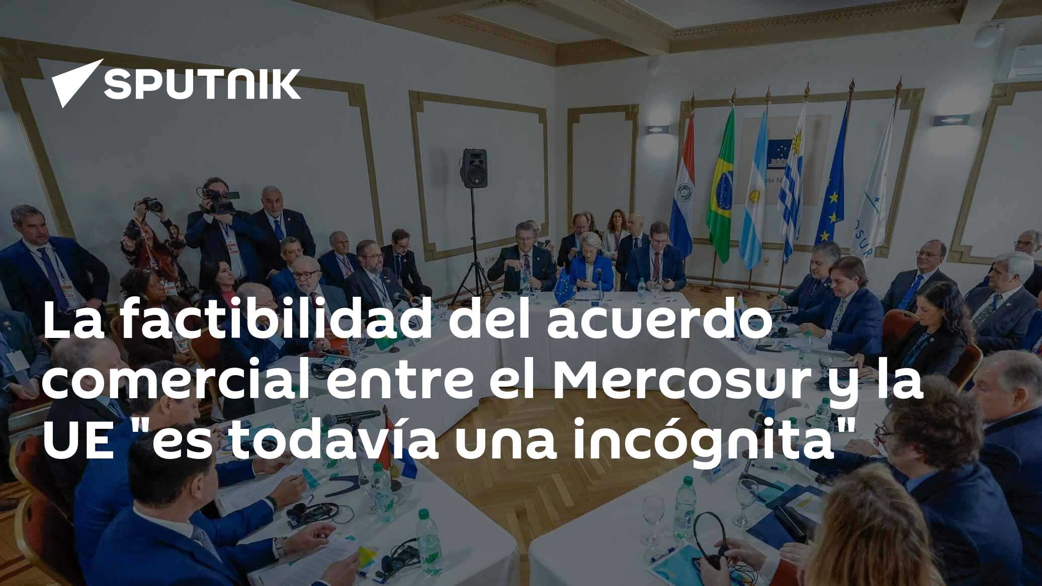 La factibilidad del acuerdo comercial entre el Mercosur y la UE "es ...