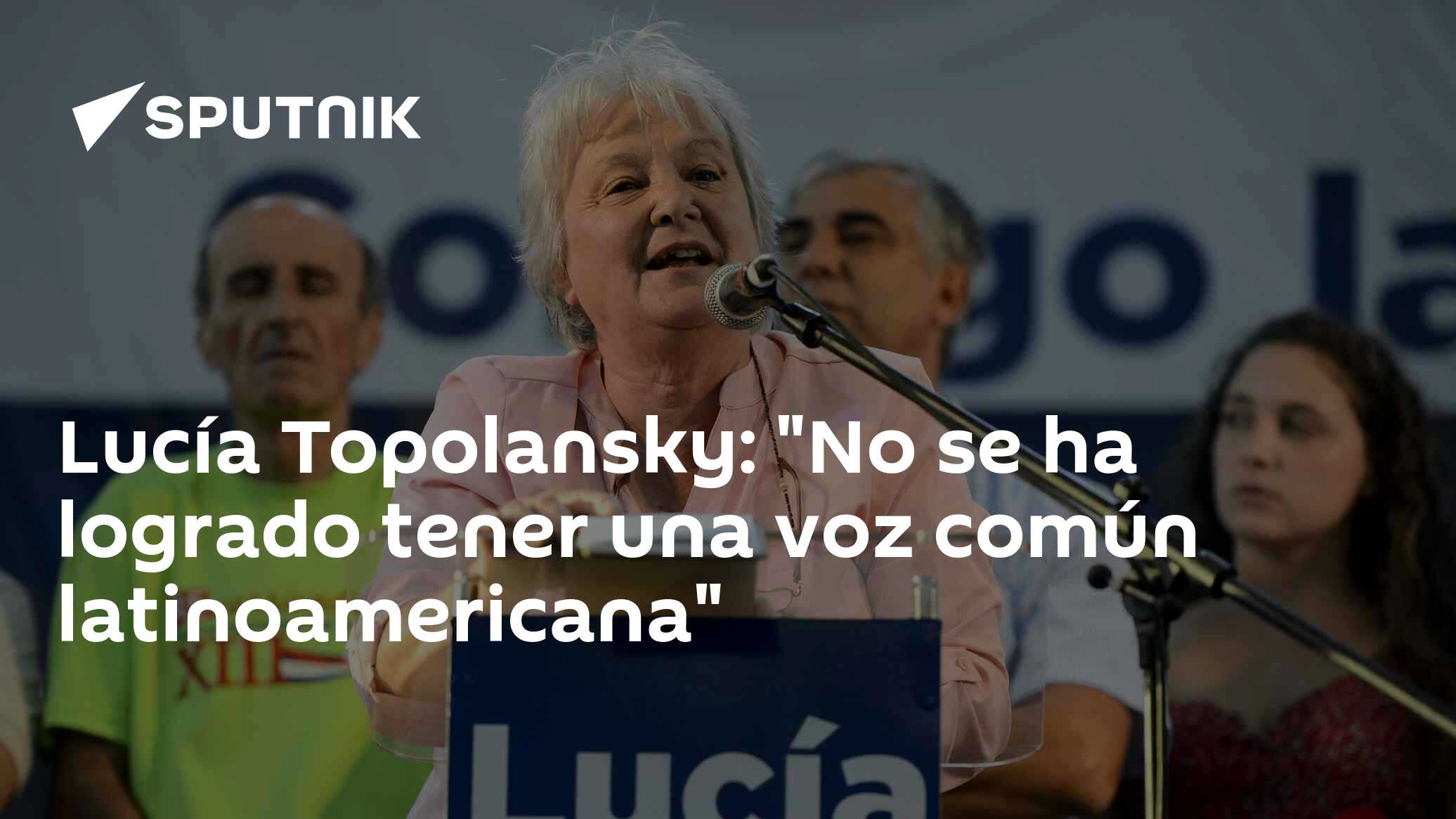 Lucía Topolansky: 