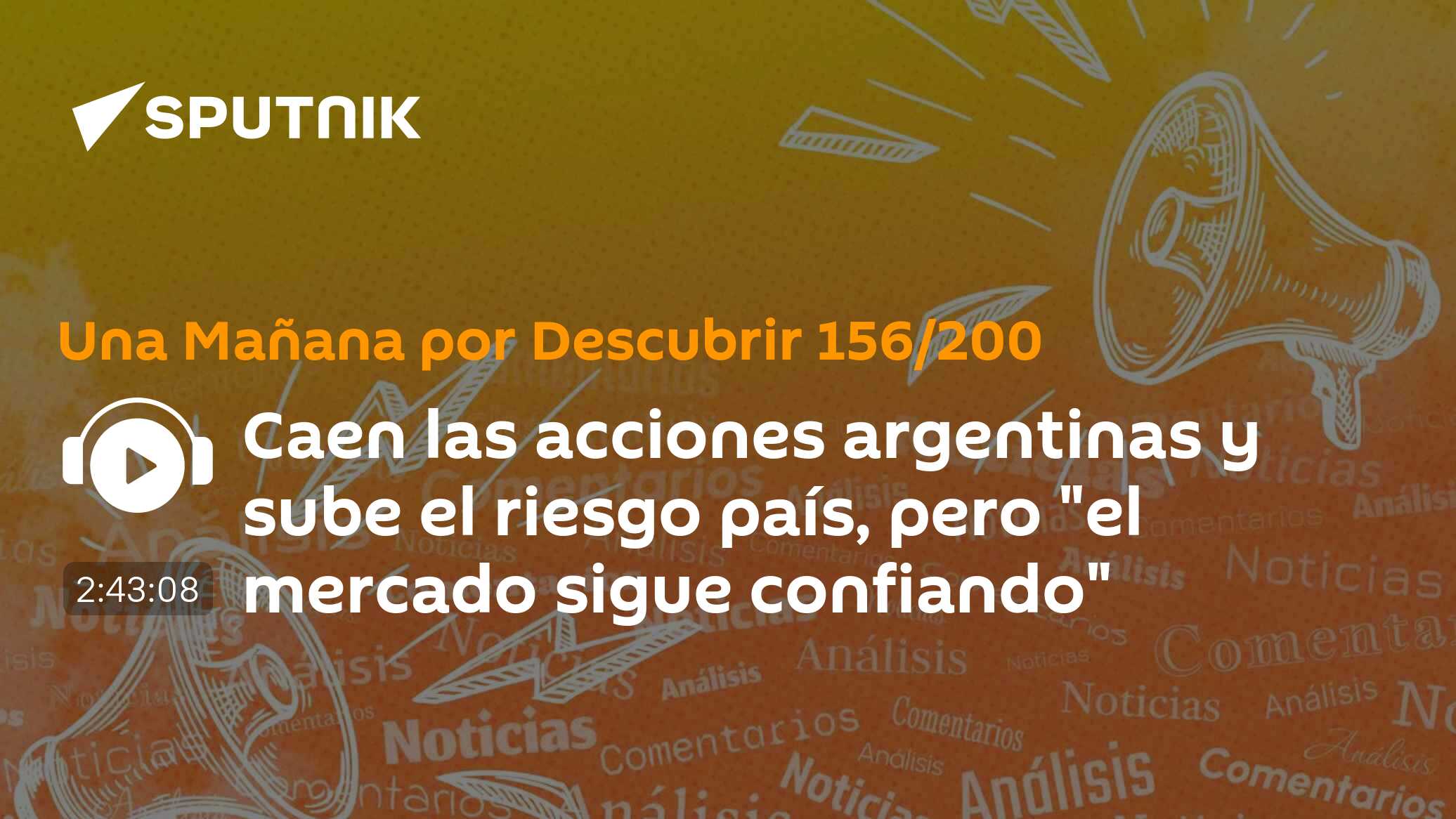 Caen las acciones argentinas y sube el riesgo país, pero "el mercado ...