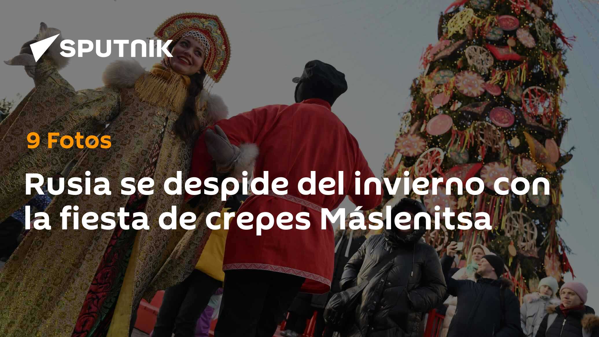 Imagen del artículo: Rusia se despide del invierno con la fiesta de crepes Máslenitsa
