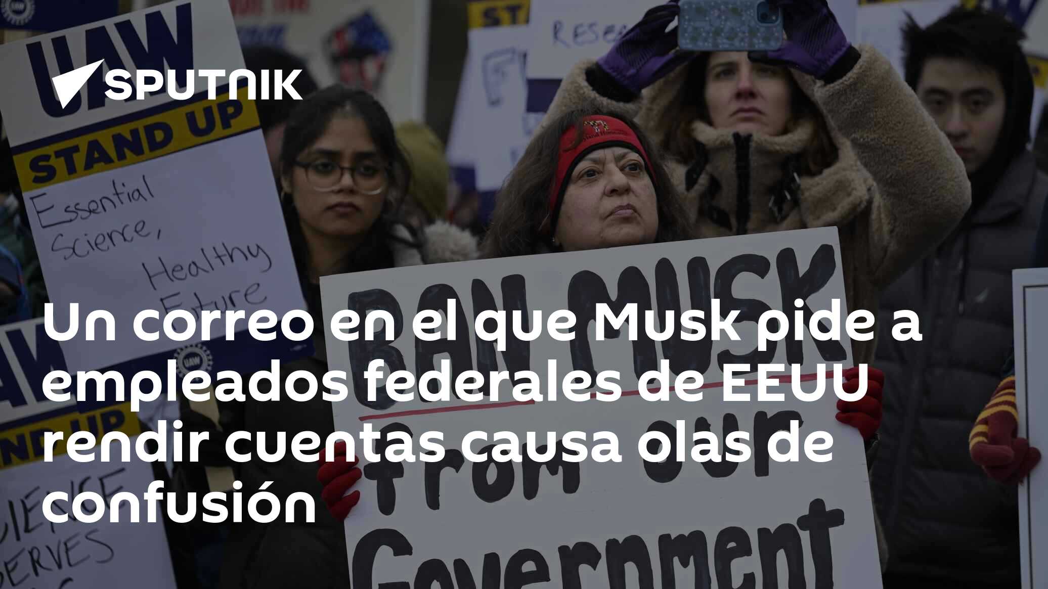 Imagen del artículo: Un correo en el que Musk pide a empleados federales de EEUU rendir cuentas causa olas de confusión