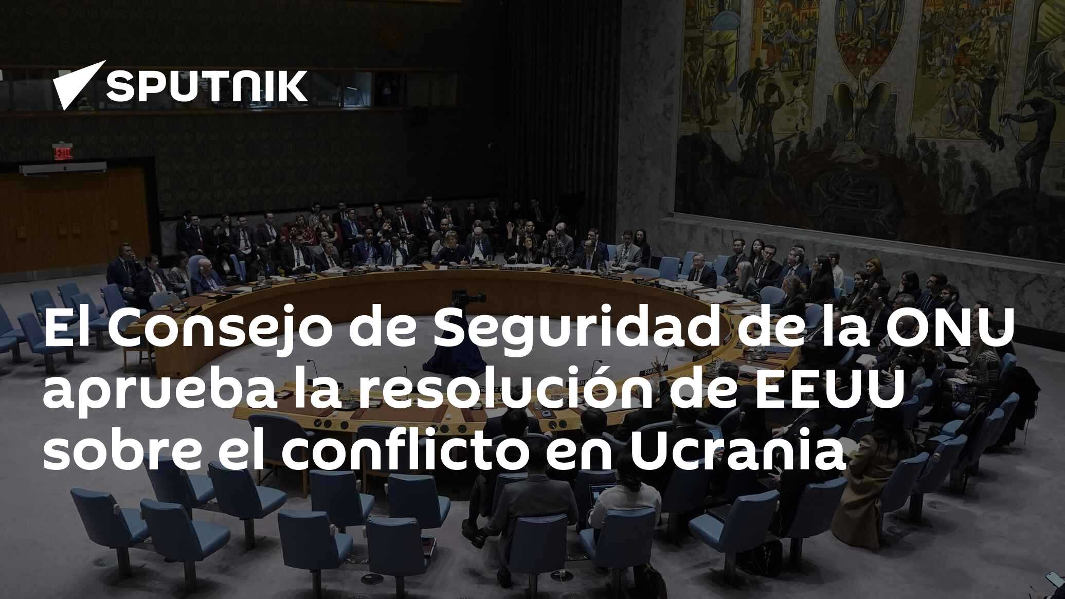 Imagen del artículo: El Consejo de Seguridad de la ONU aprueba la resolución de EEUU sobre el conflicto en Ucrania