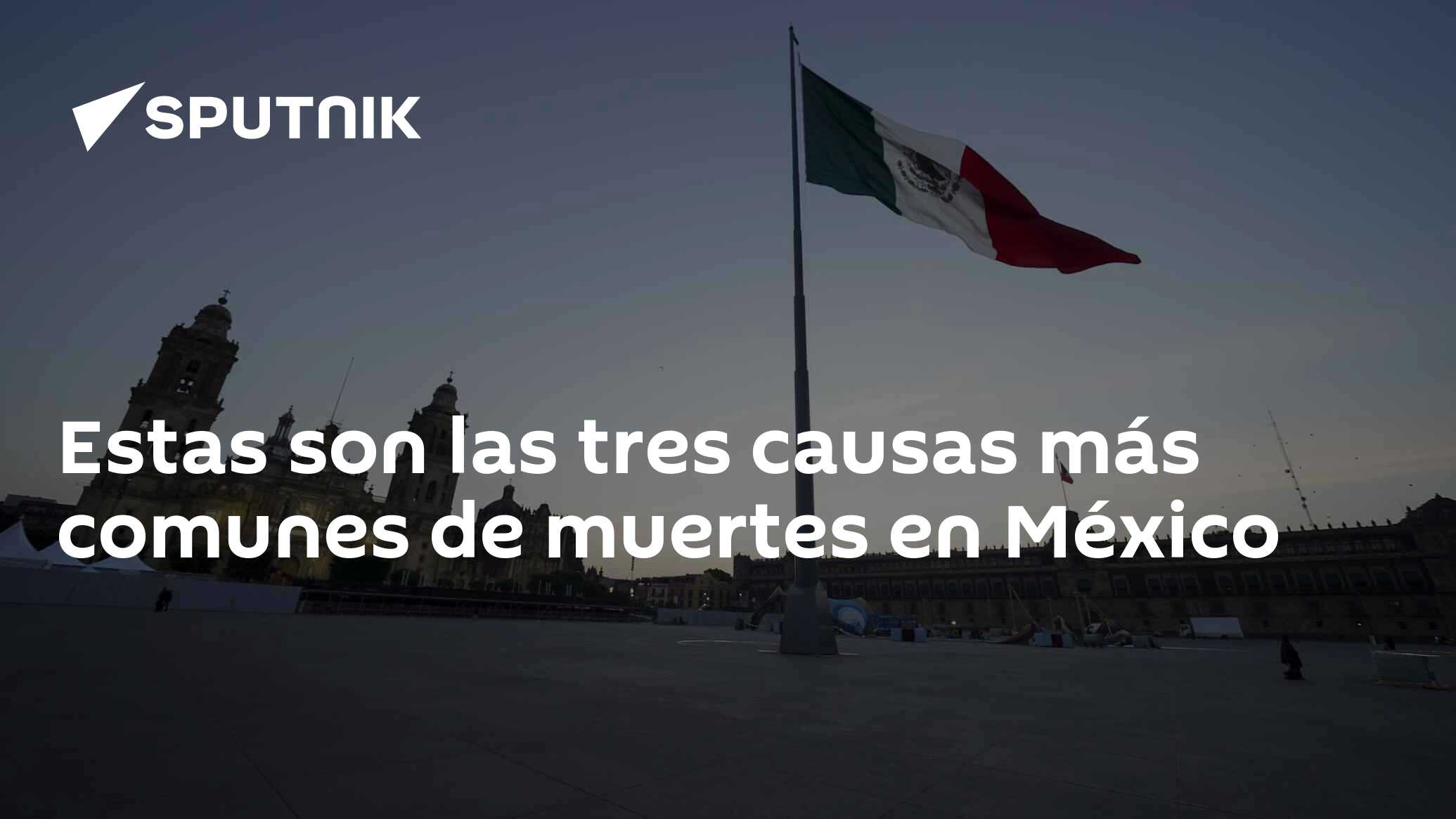 Imagen del artículo: Estas son las tres causas más comunes de muertes en México