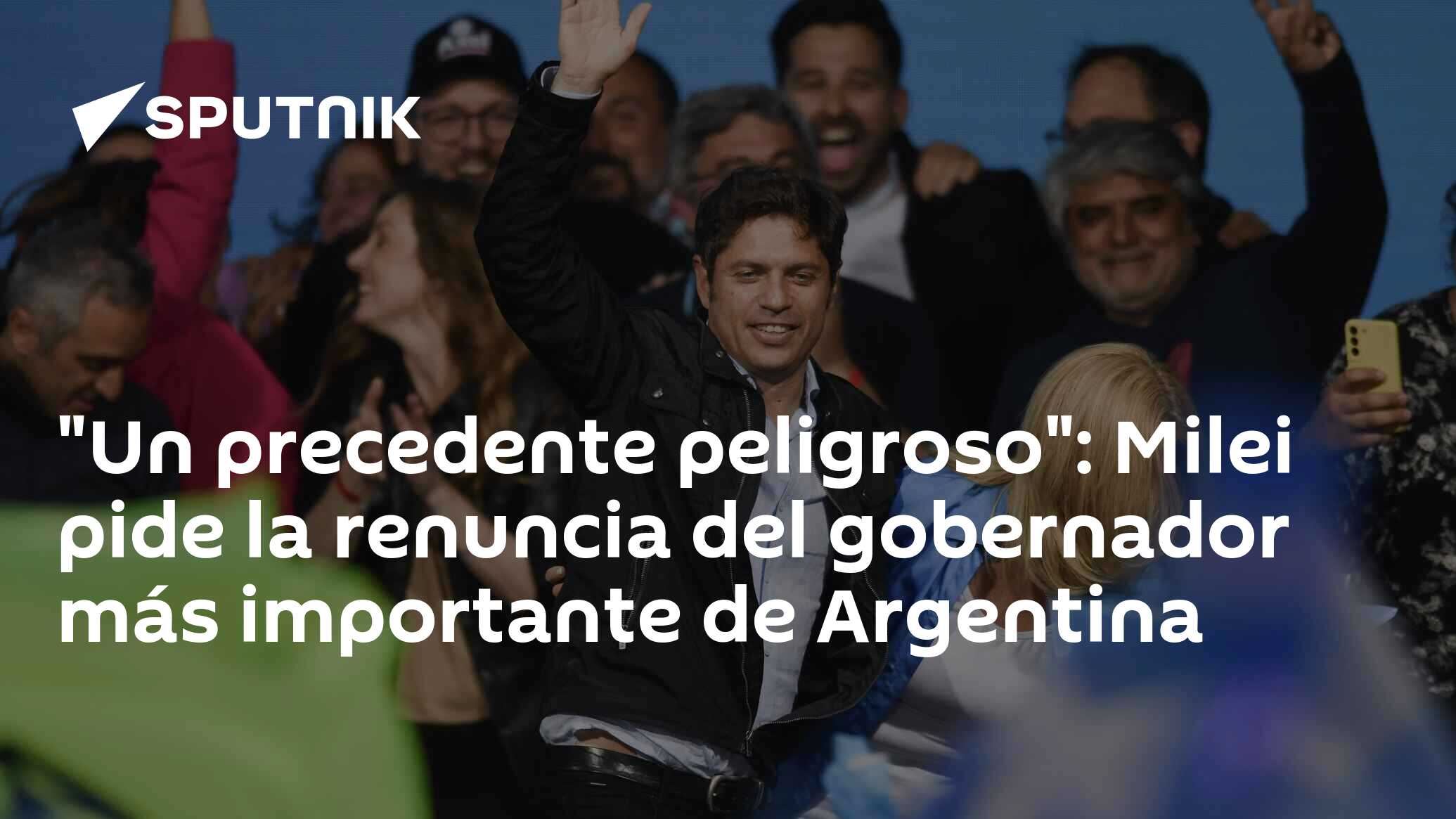 Imagen del artículo: 'Un precedente peligroso': Milei pide la renuncia del gobernador más importante de Argentina
