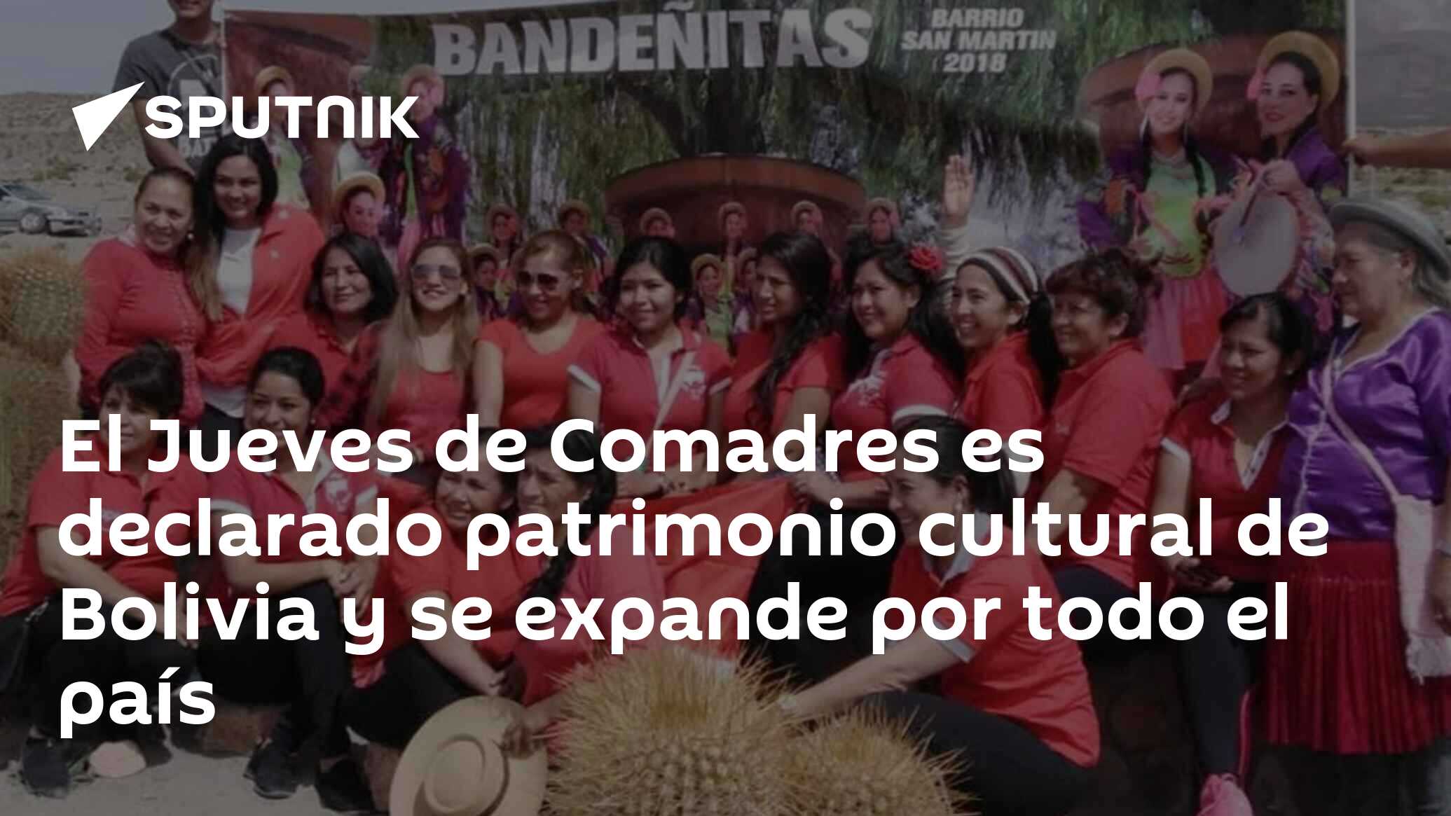 Imagen del artículo: El Jueves de Comadres es declarado patrimonio cultural de Bolivia y se expande por todo el país