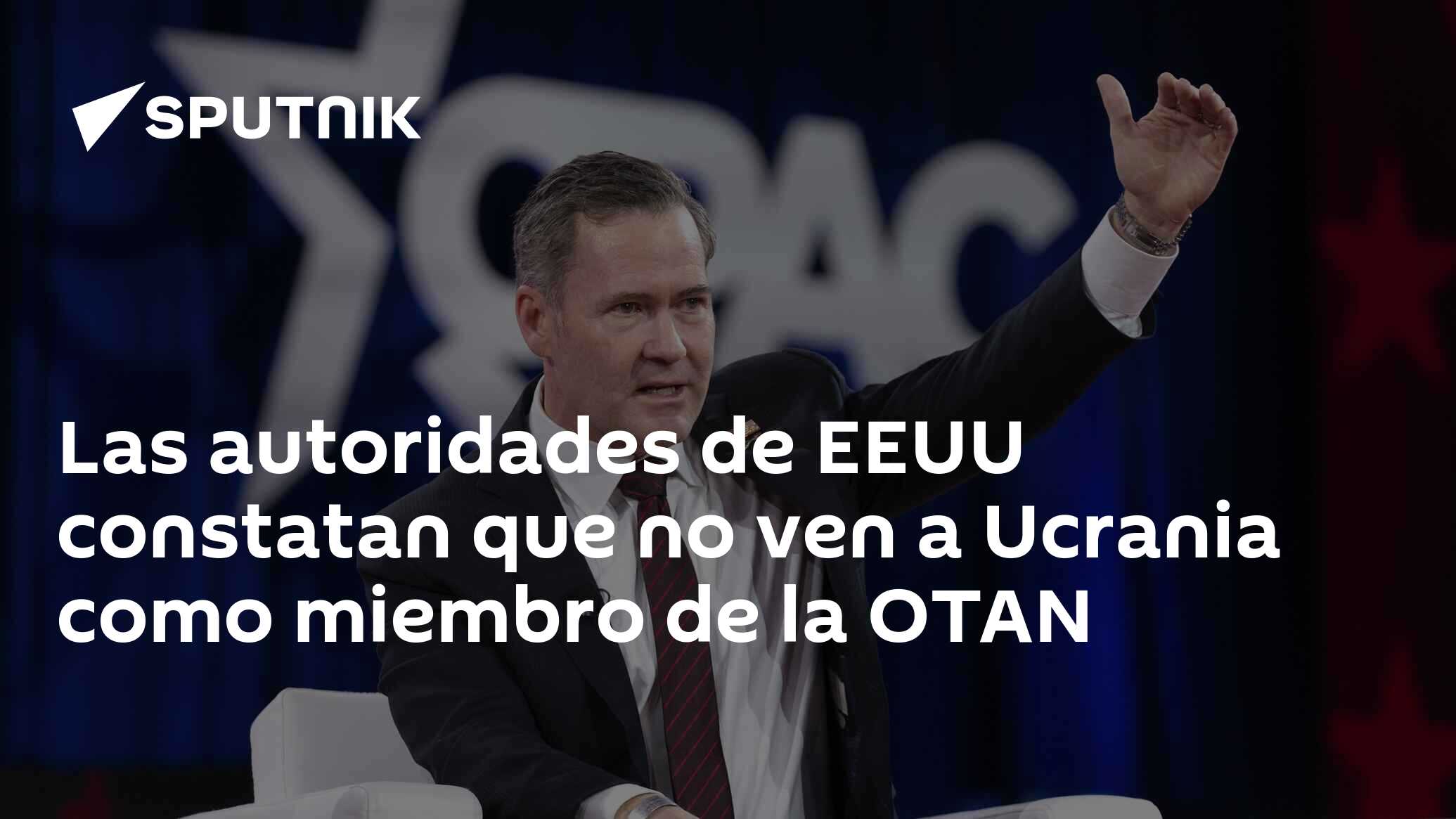 Imagen del artículo: Las autoridades de EEUU constatan que no ven a Ucrania como miembro de la OTAN