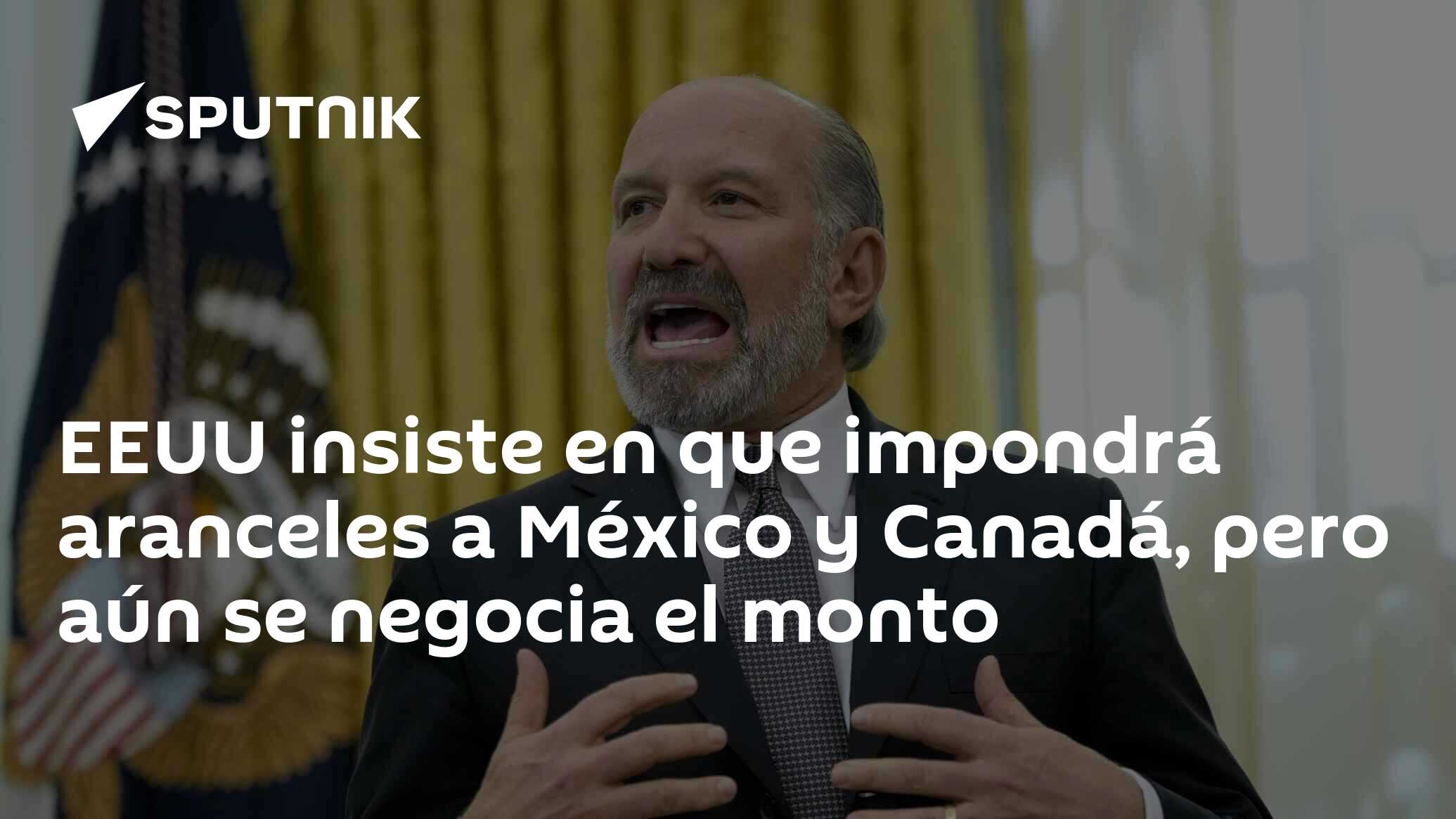 Imagen del artículo: EEUU insiste en que impondrá aranceles a México y Canadá, pero aún se negocia el monto