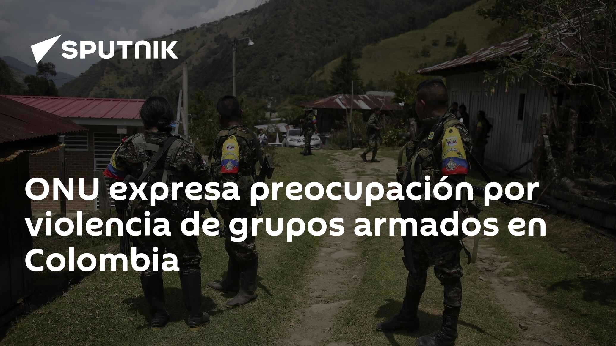 Imagen del artículo: ONU expresa preocupación por violencia de grupos armados en Colombia