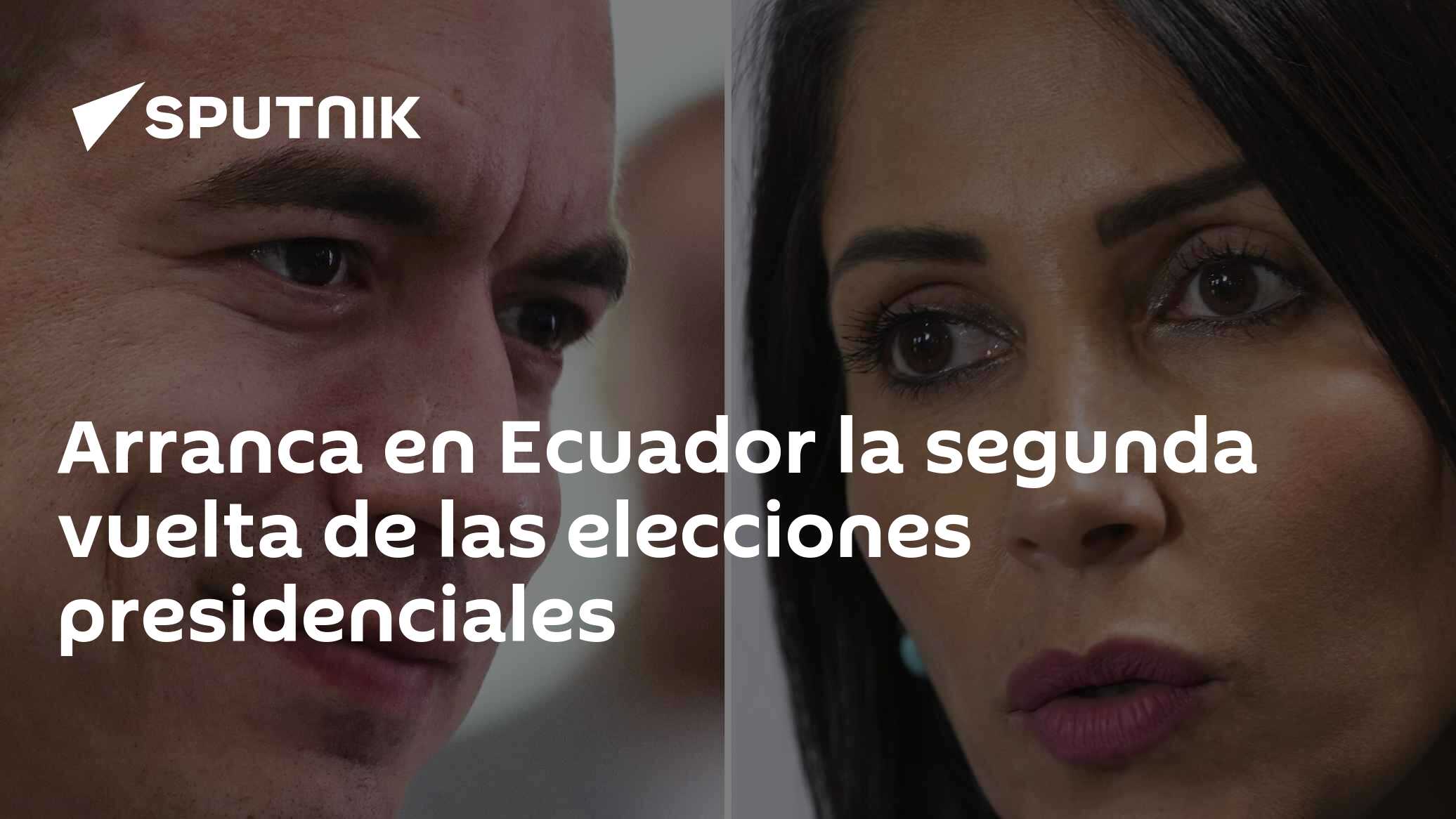Arranca en Ecuador la segunda vuelta de las elecciones presidenciales ...