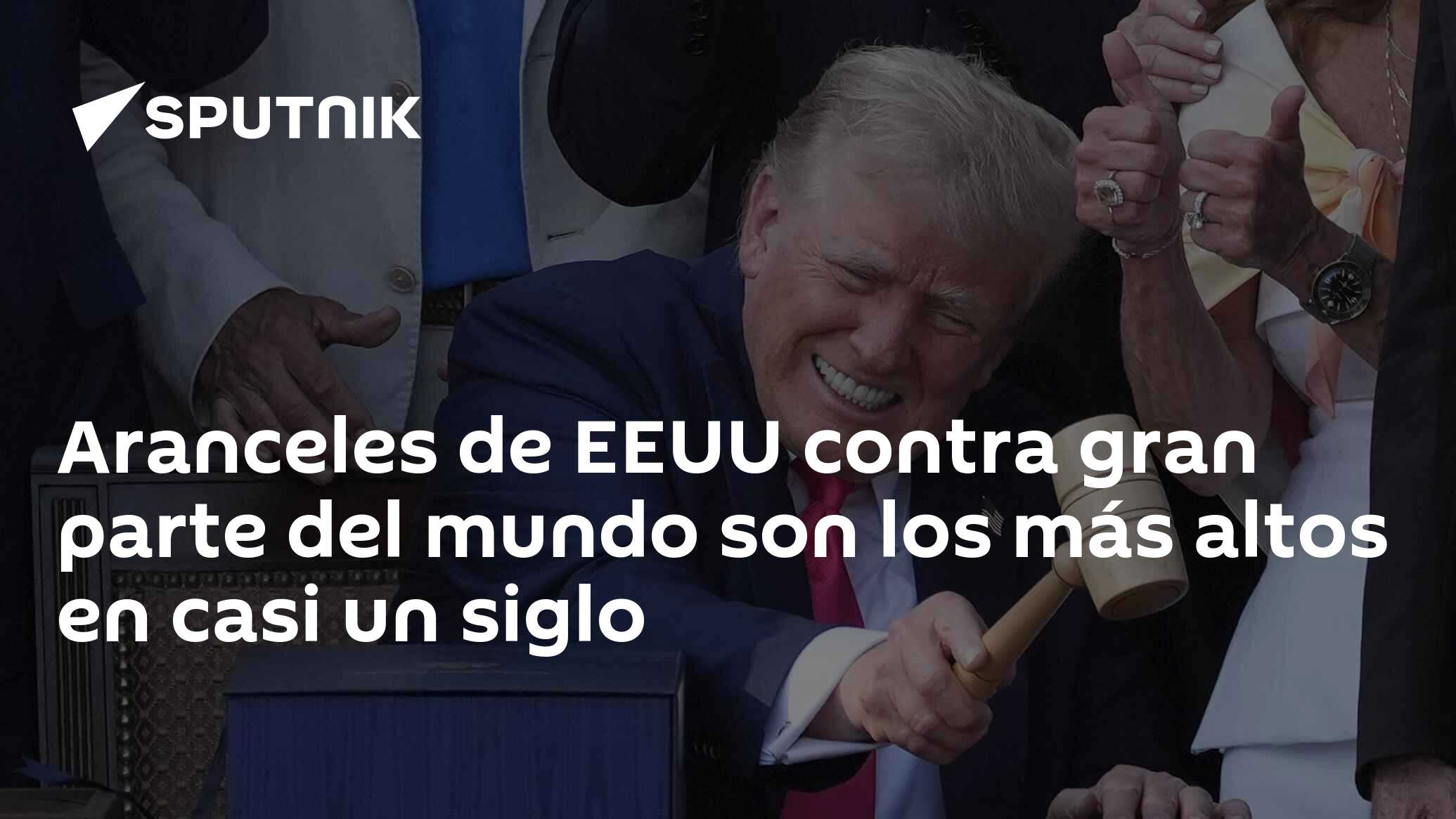 Imagen del artículo: Aranceles de EEUU contra gran parte del mundo son los más altos en casi un siglo