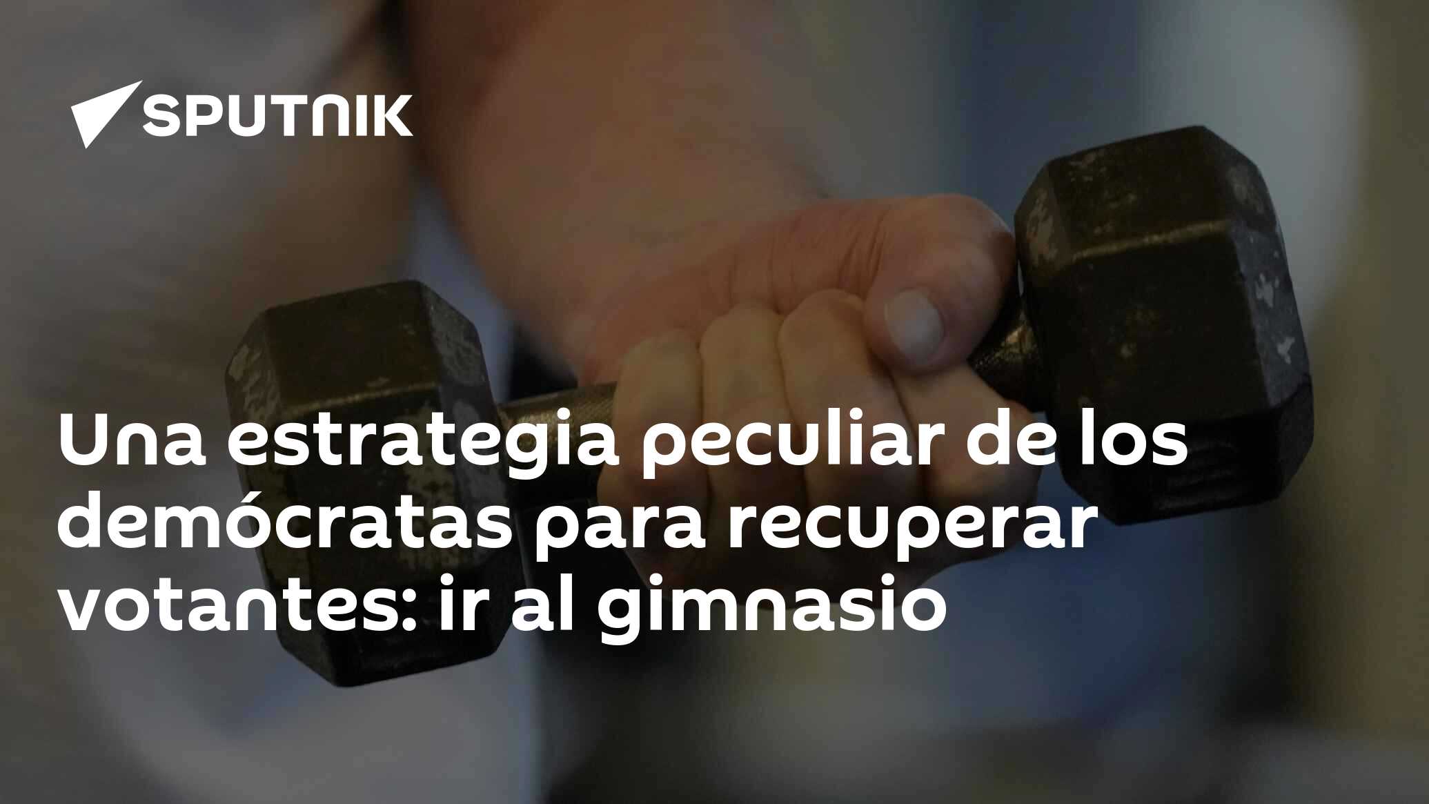 Imagen del artículo: Una estrategia peculiar de los demócratas para recuperar votantes: ir al gimnasio