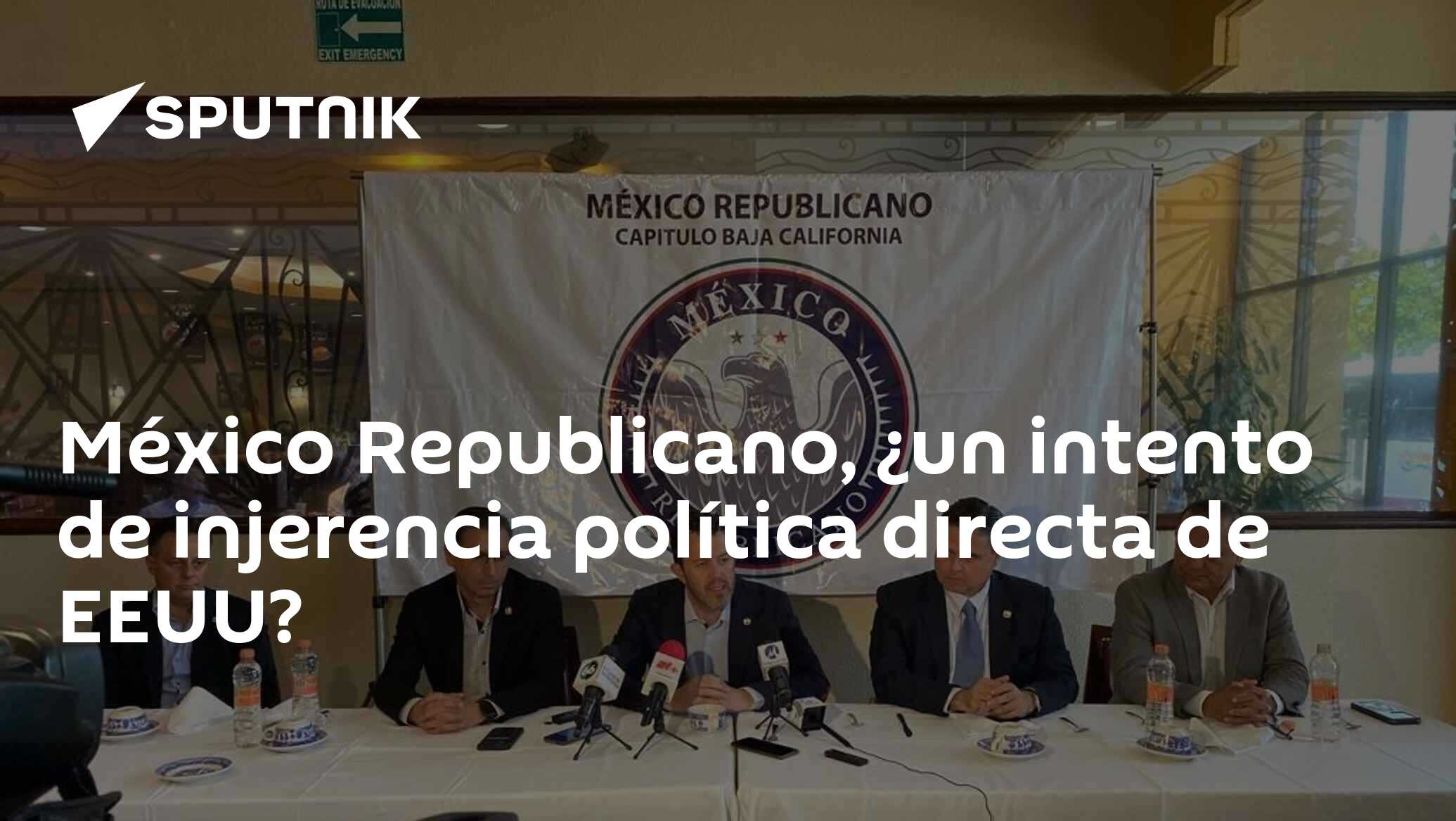 Imagen del artículo: México Republicano, ¿un intento de injerencia política directa de EEUU?