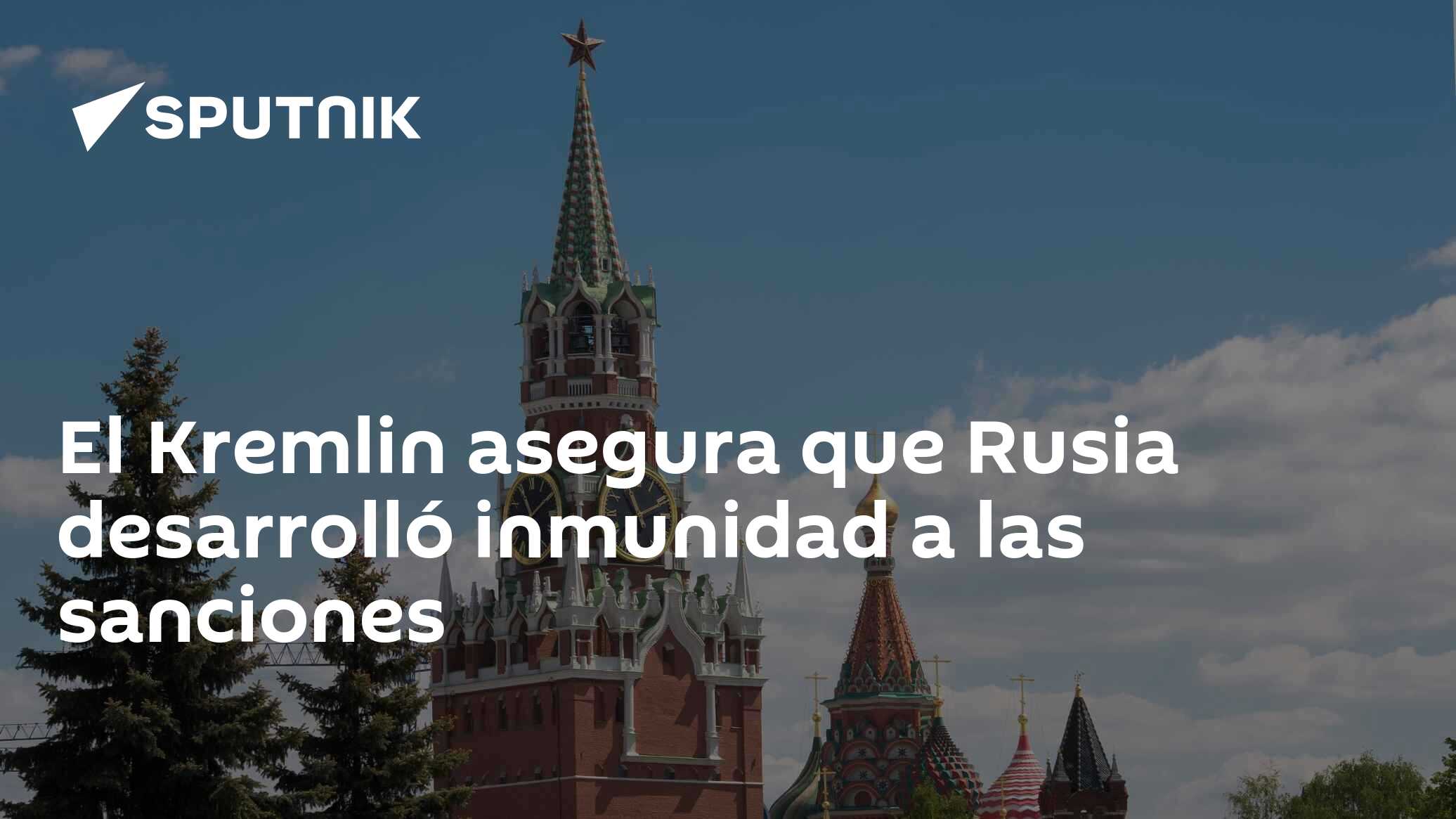Imagen del artículo: El Kremlin asegura que Rusia desarrolló inmunidad a las sanciones