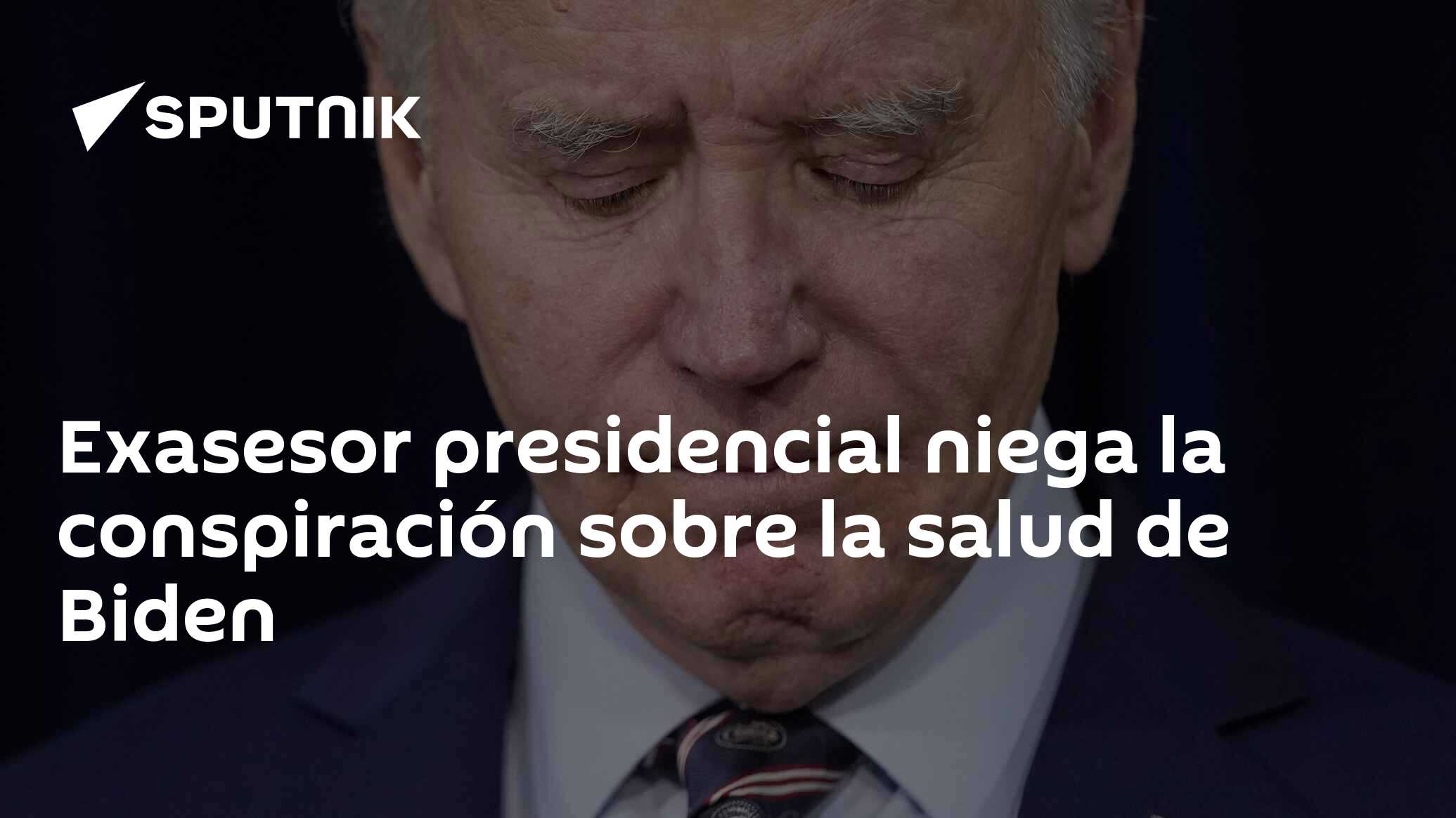 Imagen del artículo: Exasesor presidencial niega la conspiración sobre la salud de Biden