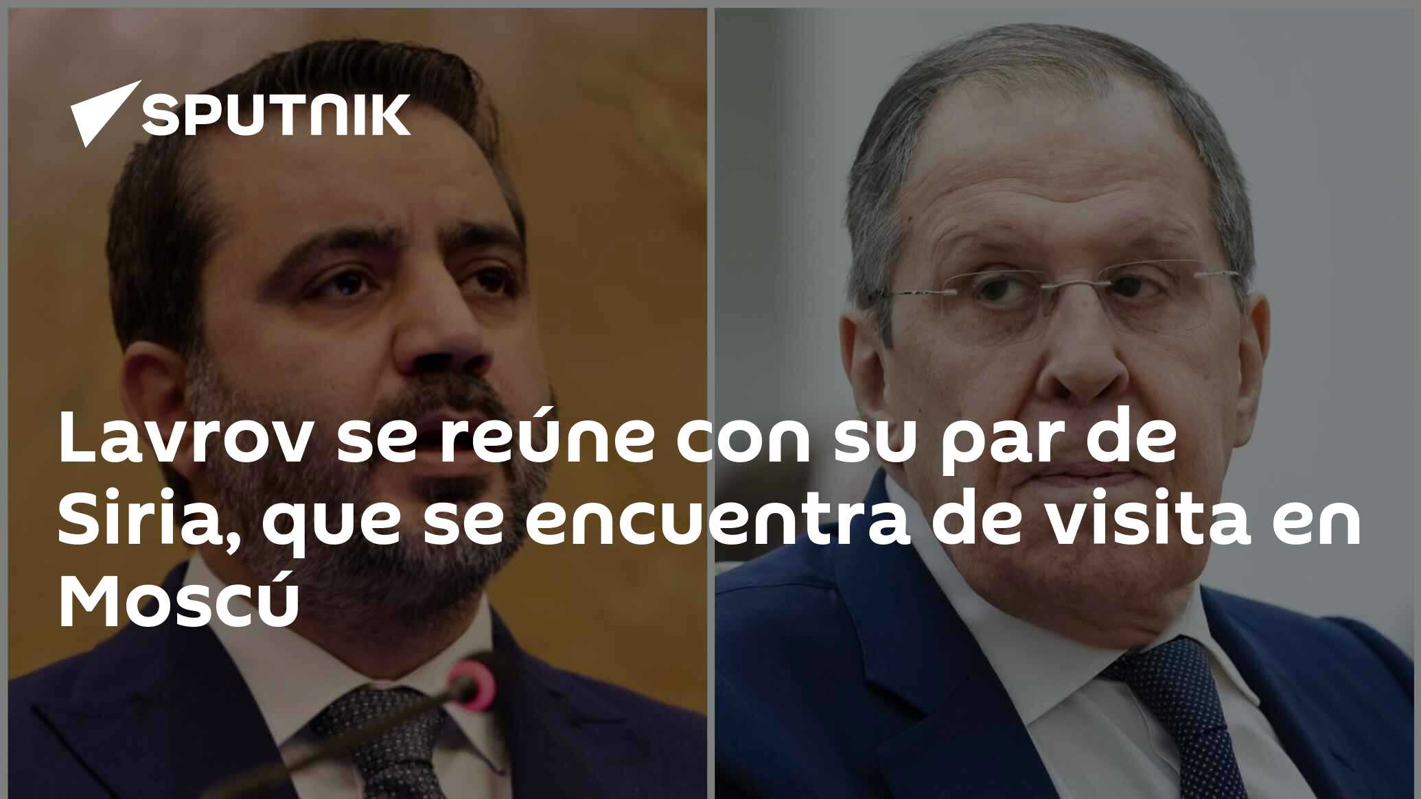 Imagen del artículo: Lavrov se reúne con su par de Siria, que se encuentra de visita en Moscú