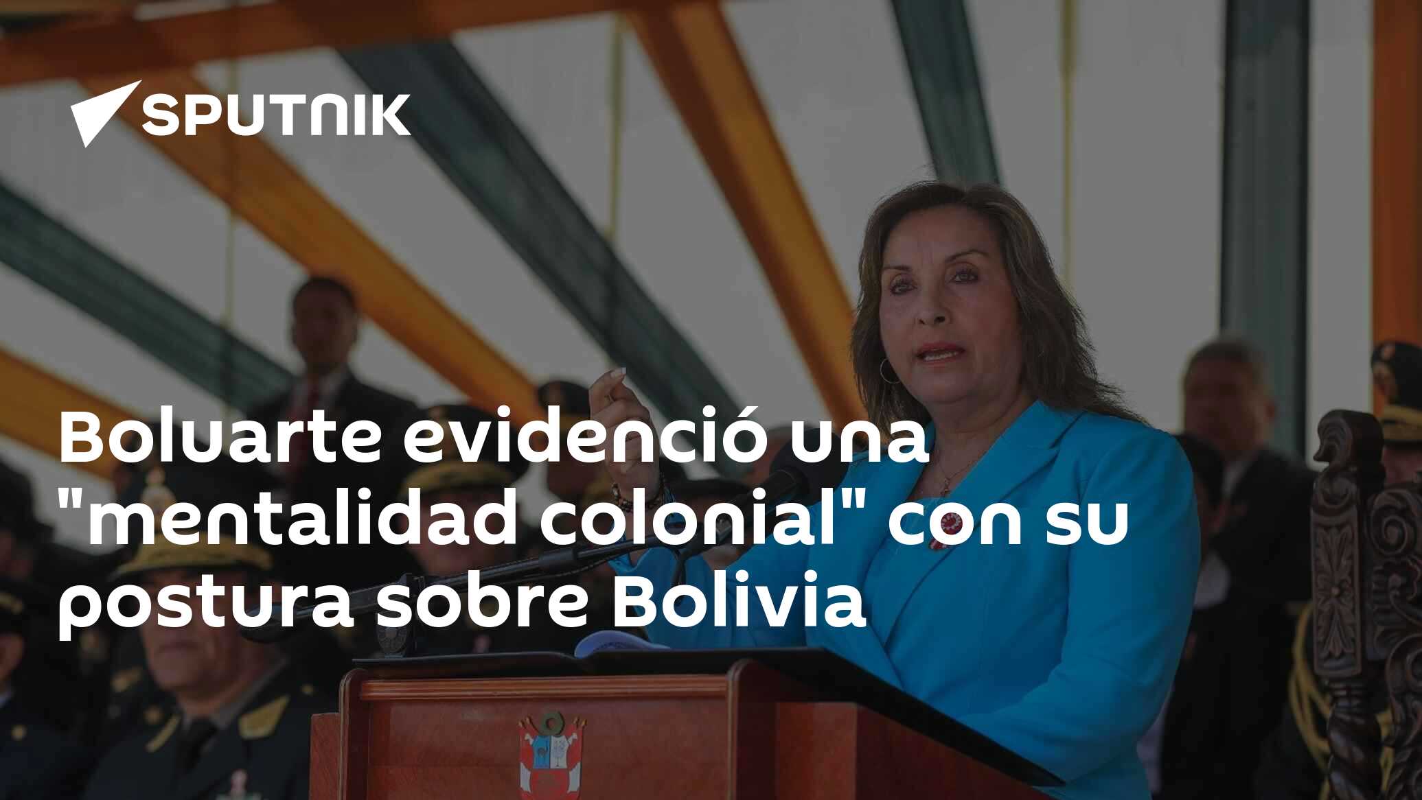 Imagen del artículo: Boluarte evidenció una 'mentalidad colonial' con su postura sobre Bolivia