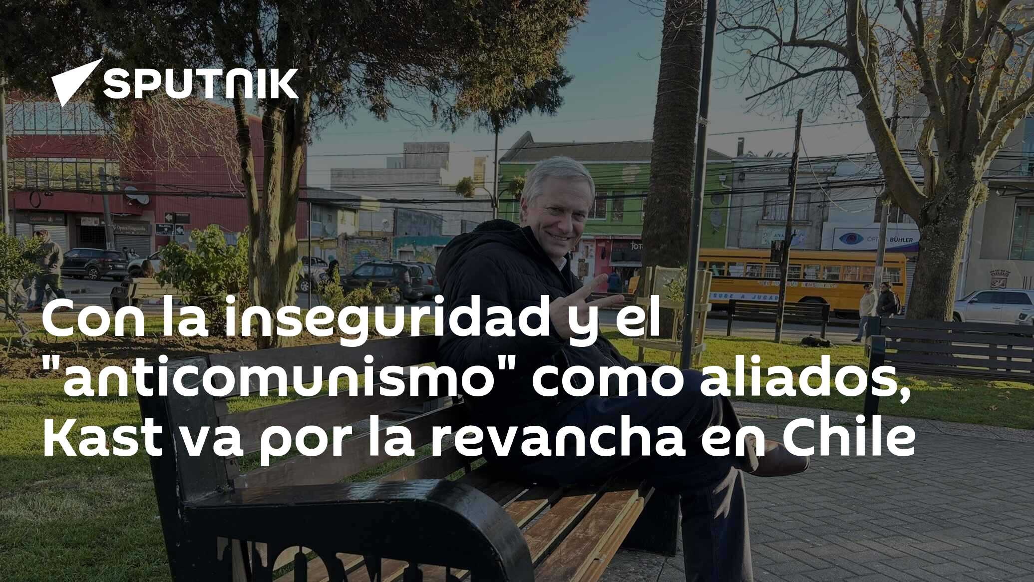 Imagen del artículo: Con la inseguridad y el 'anticomunismo' como aliados, Kast va por la revancha en Chile