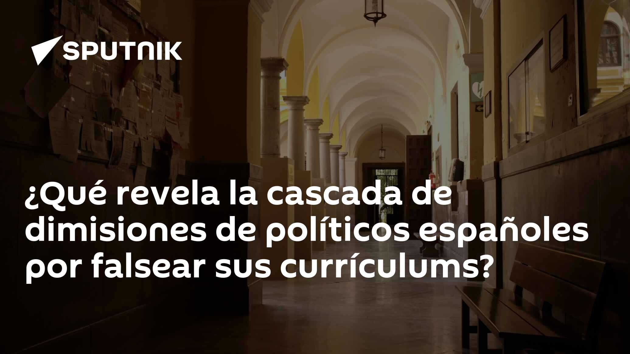 Imagen del artículo: ¿Qué revela la cascada de dimisiones de políticos españoles por falsear sus currículums?