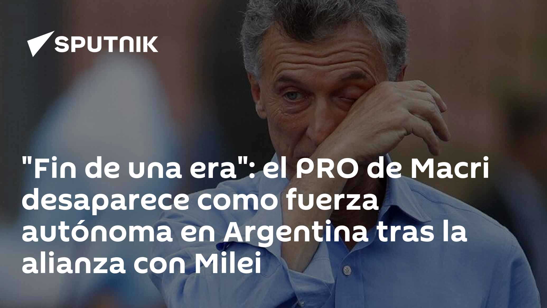 Imagen del artículo: 'Fin de una era': el PRO de Macri desaparece como fuerza autónoma en Argentina tras la alianza con Milei