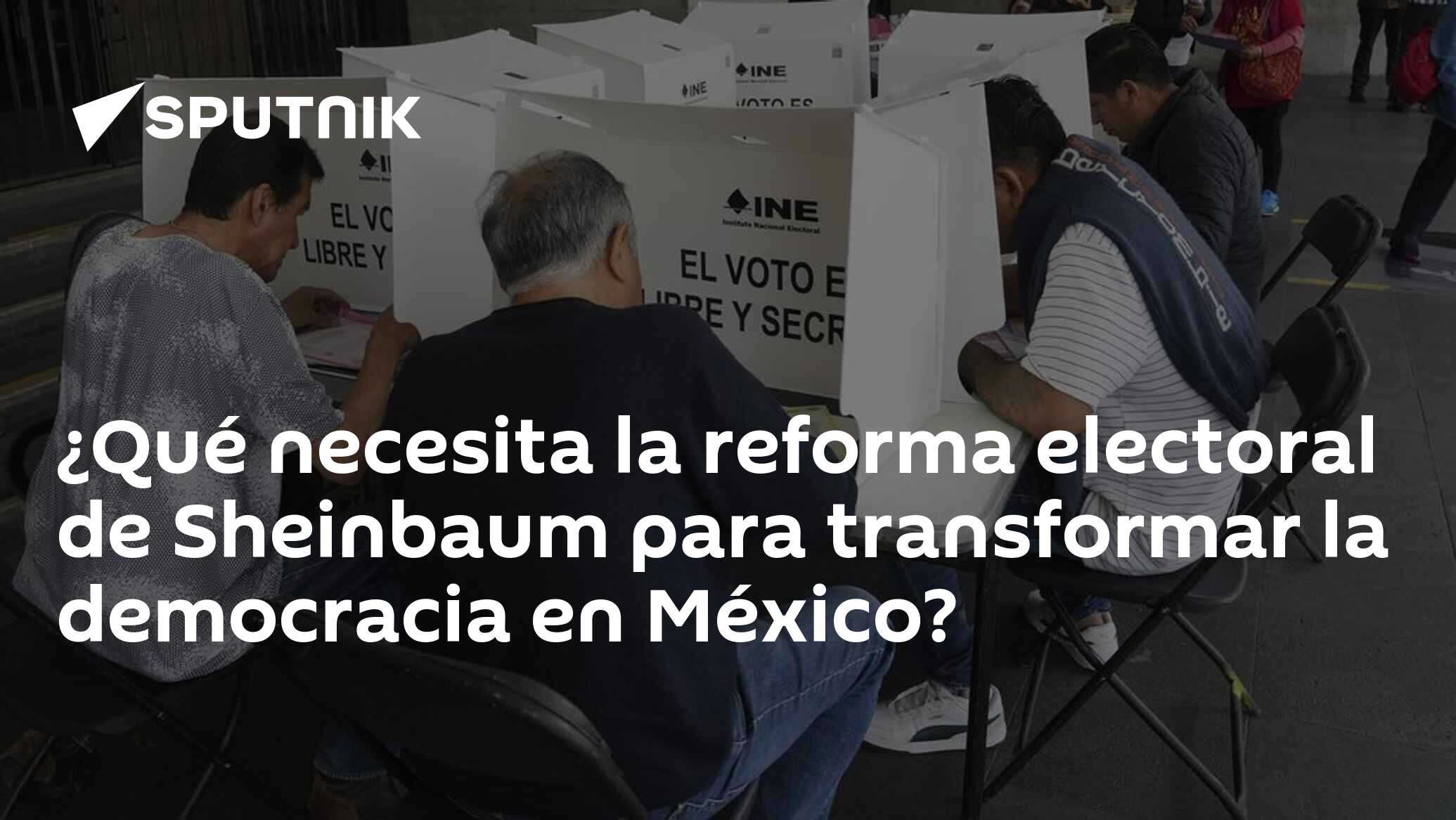 Imagen del artículo: ¿Qué necesita la reforma electoral de Sheinbaum para transformar la democracia en México?