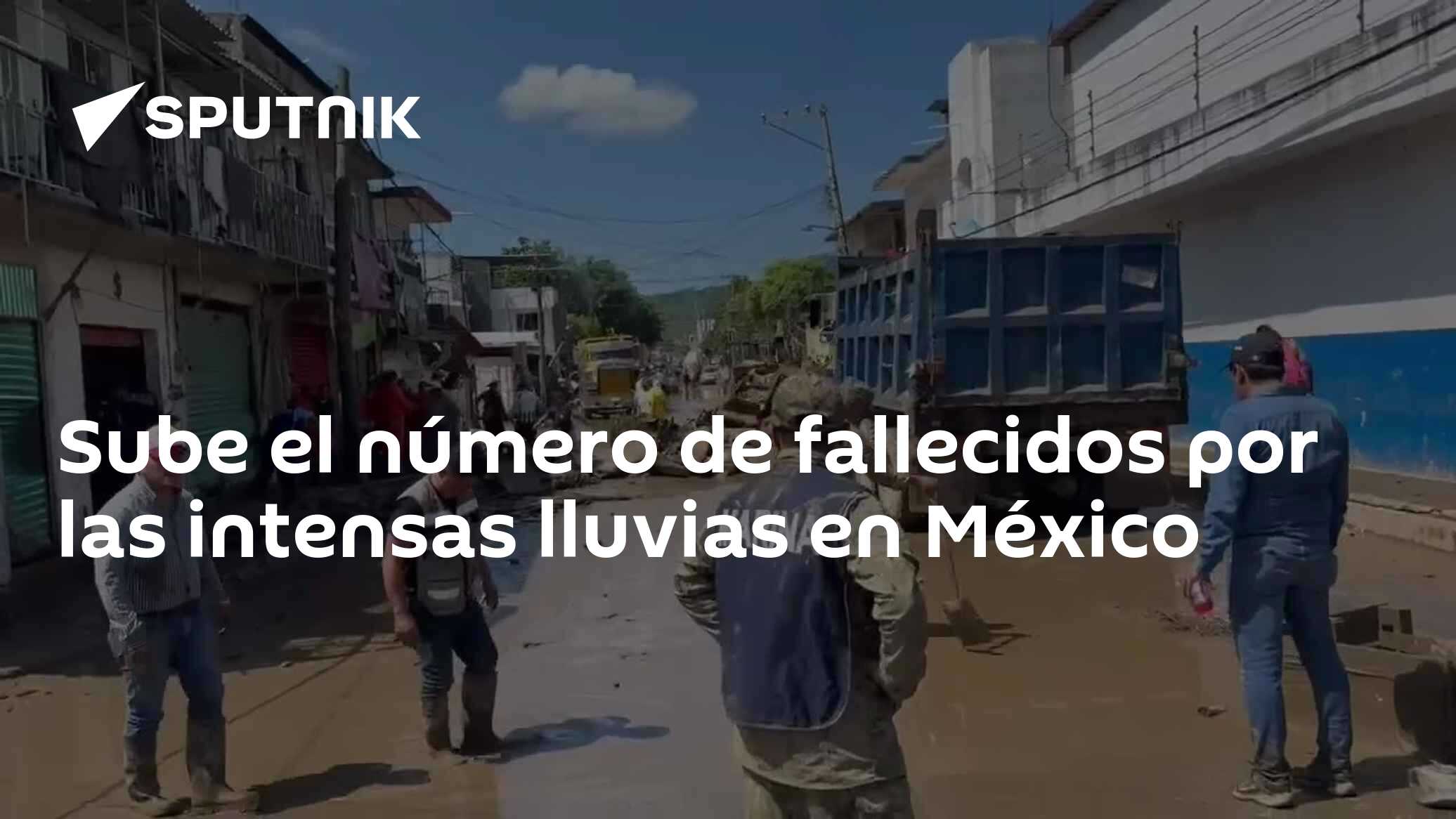 Sube el número de fallecidos por las intensas lluvias en México - 13.10 ...