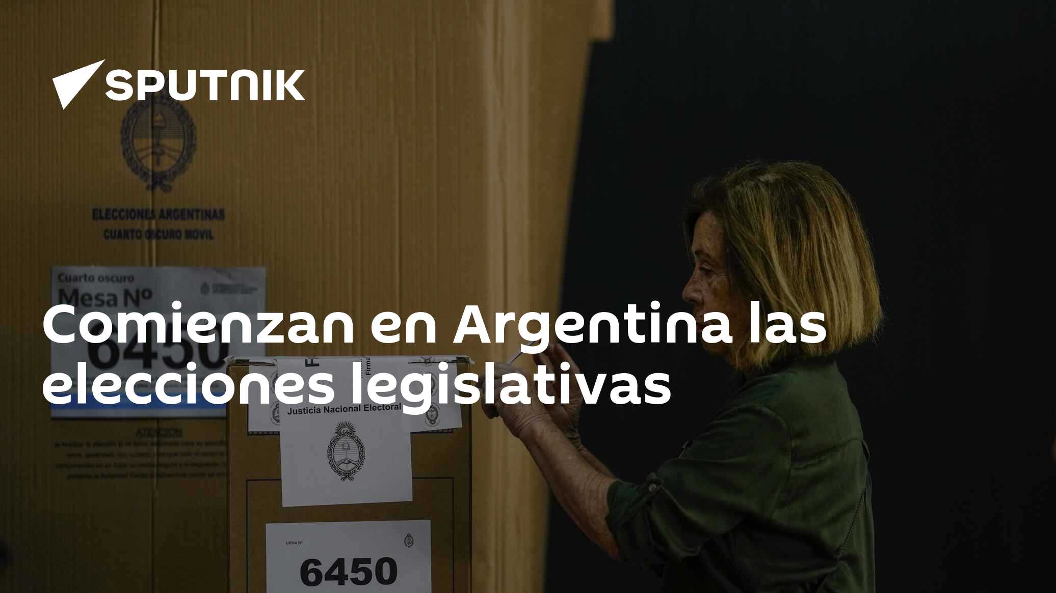 Comienzan en Argentina las elecciones legislativas - 26.10.2025 ...