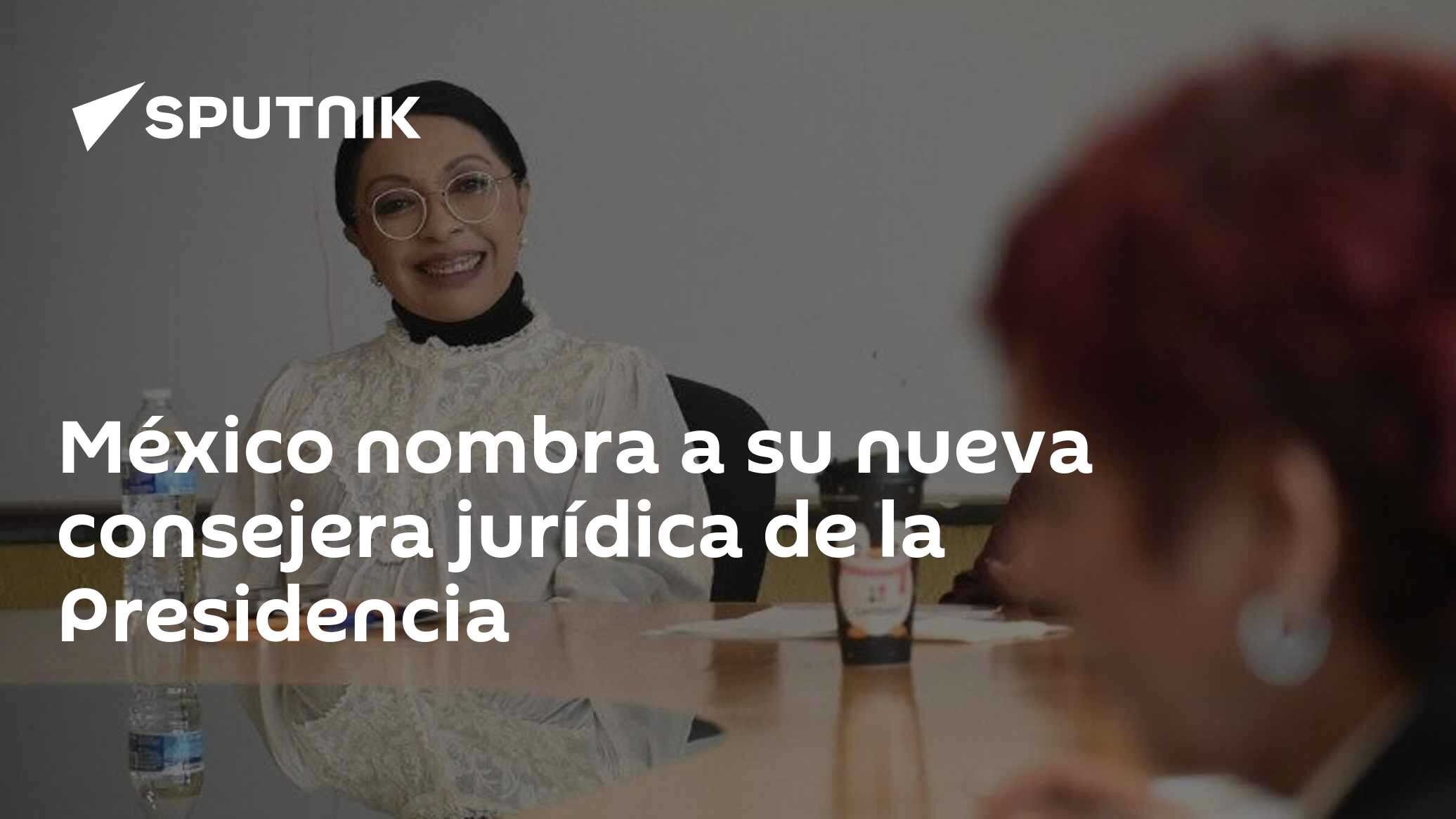 México nombra a su nueva consejera jurídica de la Presidencia - 18.12. ...