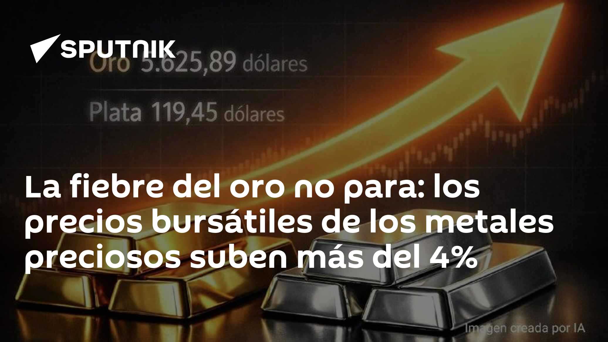 La fiebre del oro no para: los precios bursátiles de los metales ...