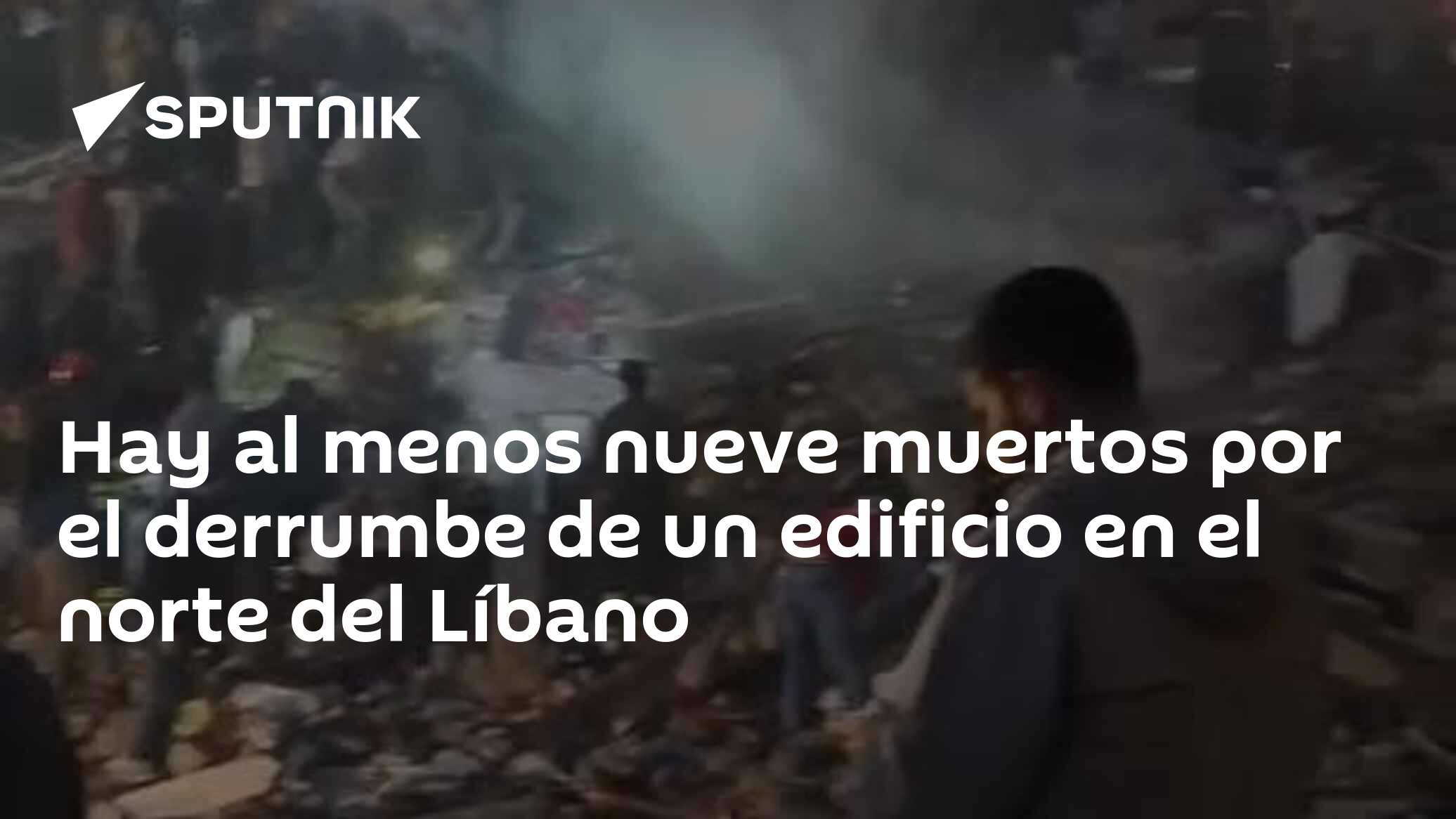 Hay al menos nueve muertos por el derrumbe de un edificio en el norte ...