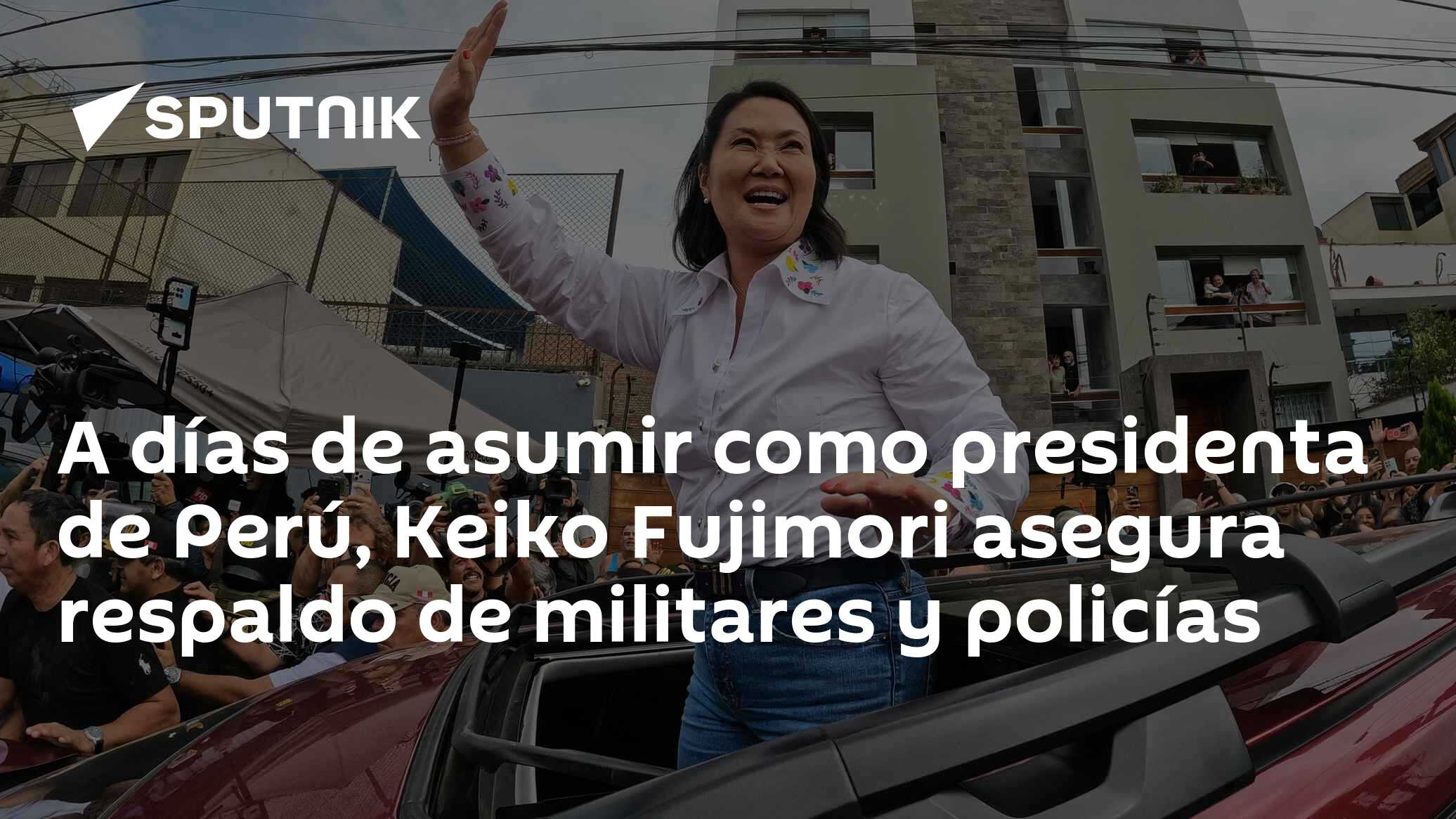 A días de asumir como presidenta de Perú, Keiko Fujimori asegura ...
