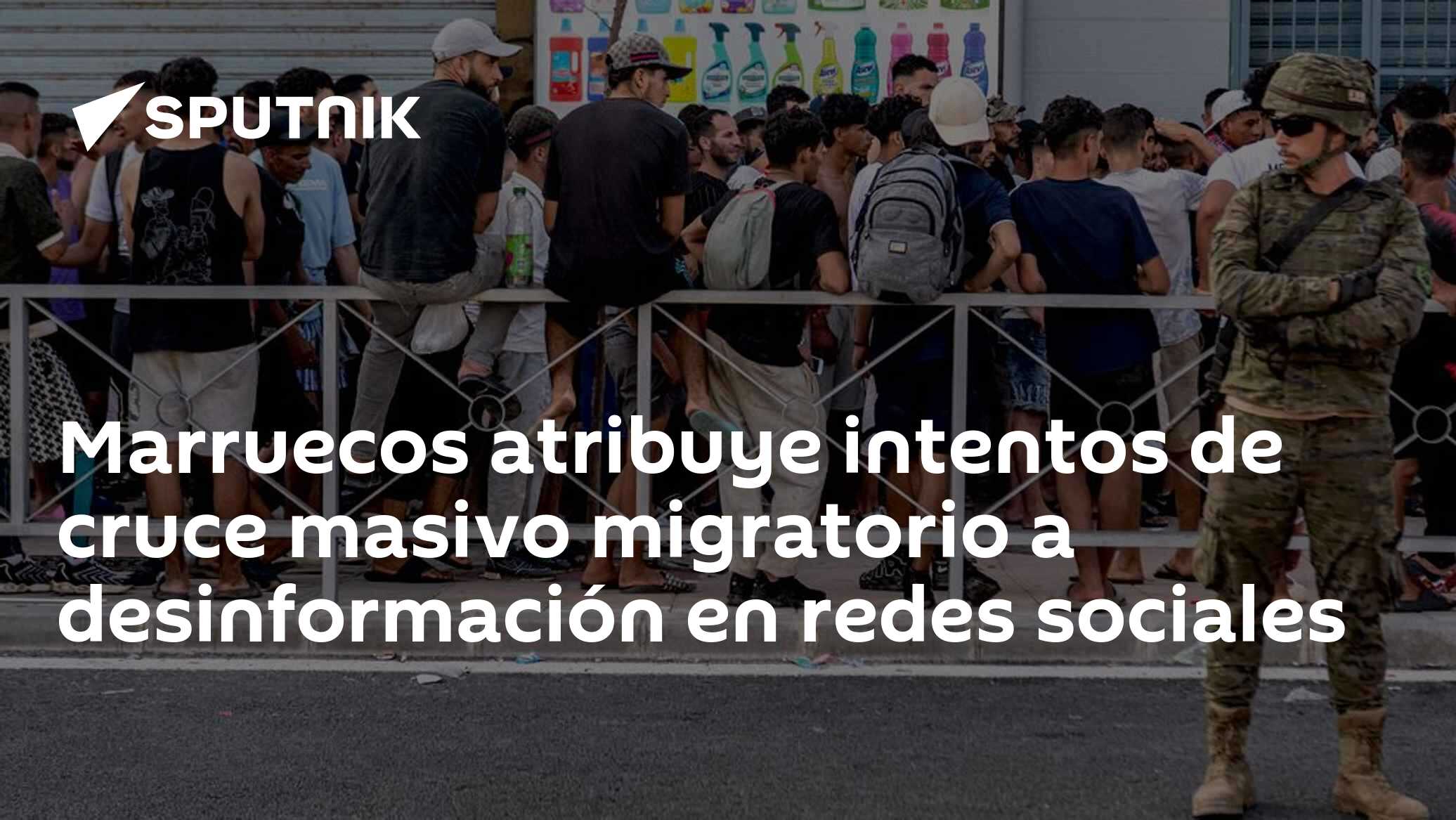 Marruecos atribuye intentos de cruce masivo migratorio a desinformación en redes sociales