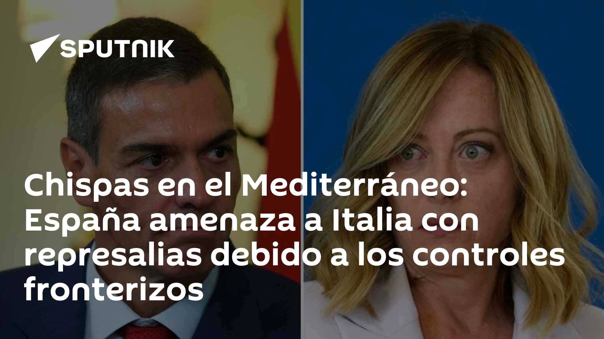 Chispas en el Mediterráneo: España amenaza a Italia con represalias debido a los controles fronterizos