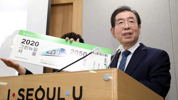 Park Won-soon, el alcalde de Seúl 