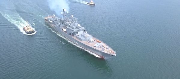Así es como se pone a prueba la fragata Mariscal Shaposhnikov Así es como se pone a prueba la fragata Mariscal Shaposhnikov - Sputnik Mundo