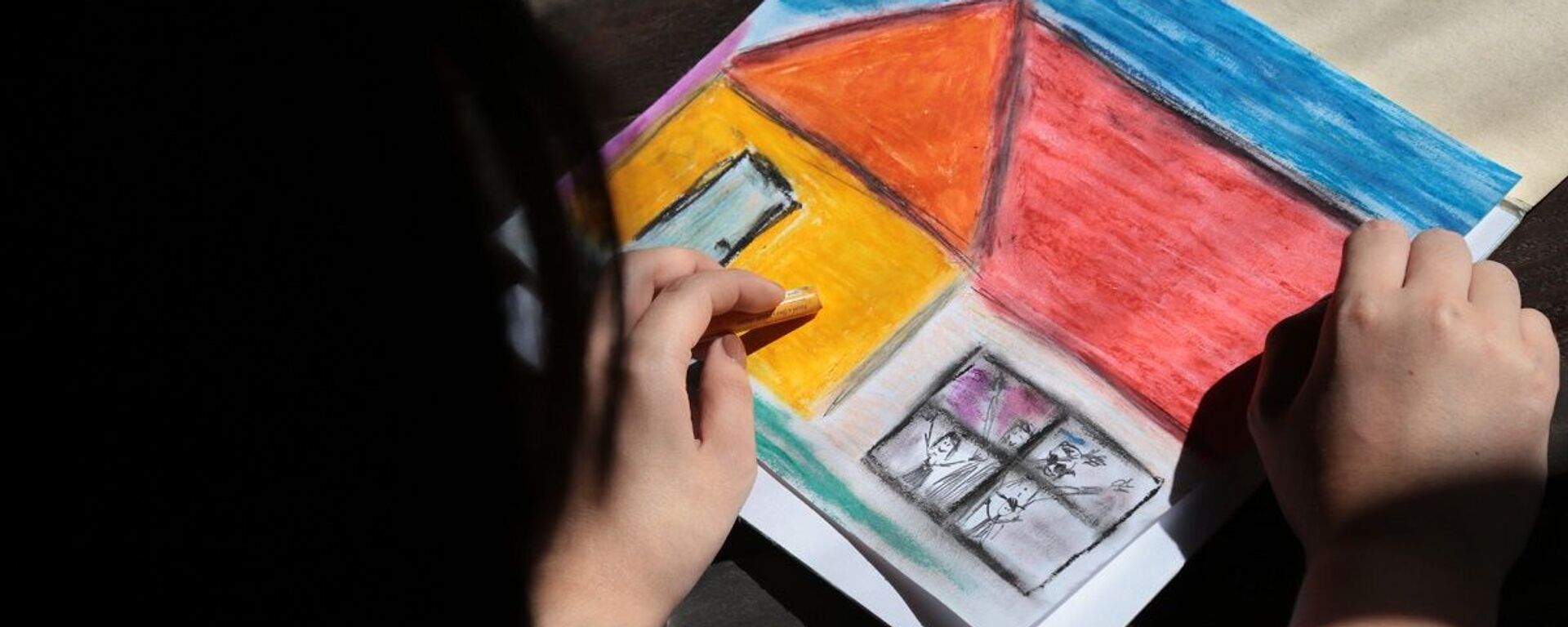 Niño dibujando - Sputnik Mundo, 1920, 24.06.2021